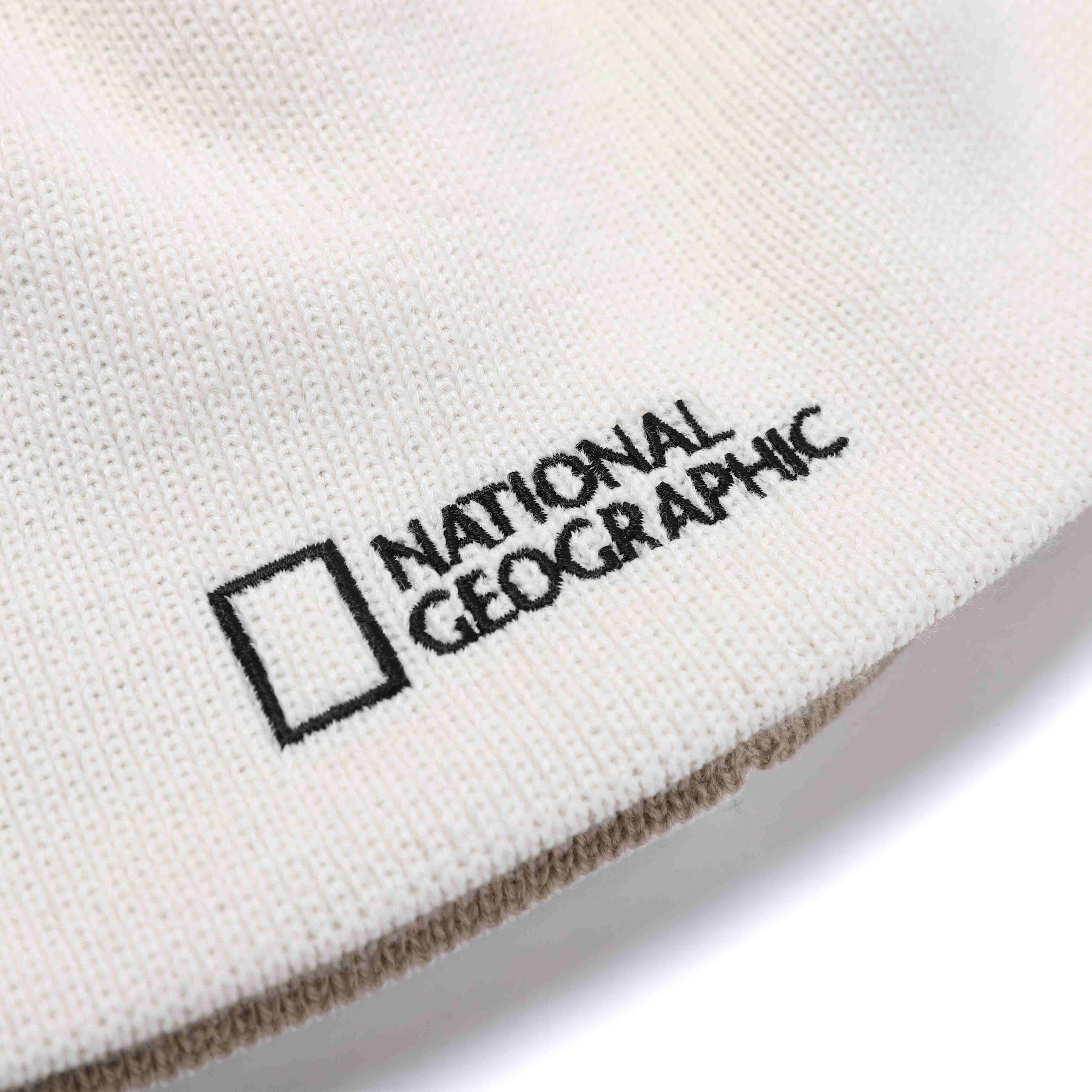 REVERSIBLE BEANIE WHITE