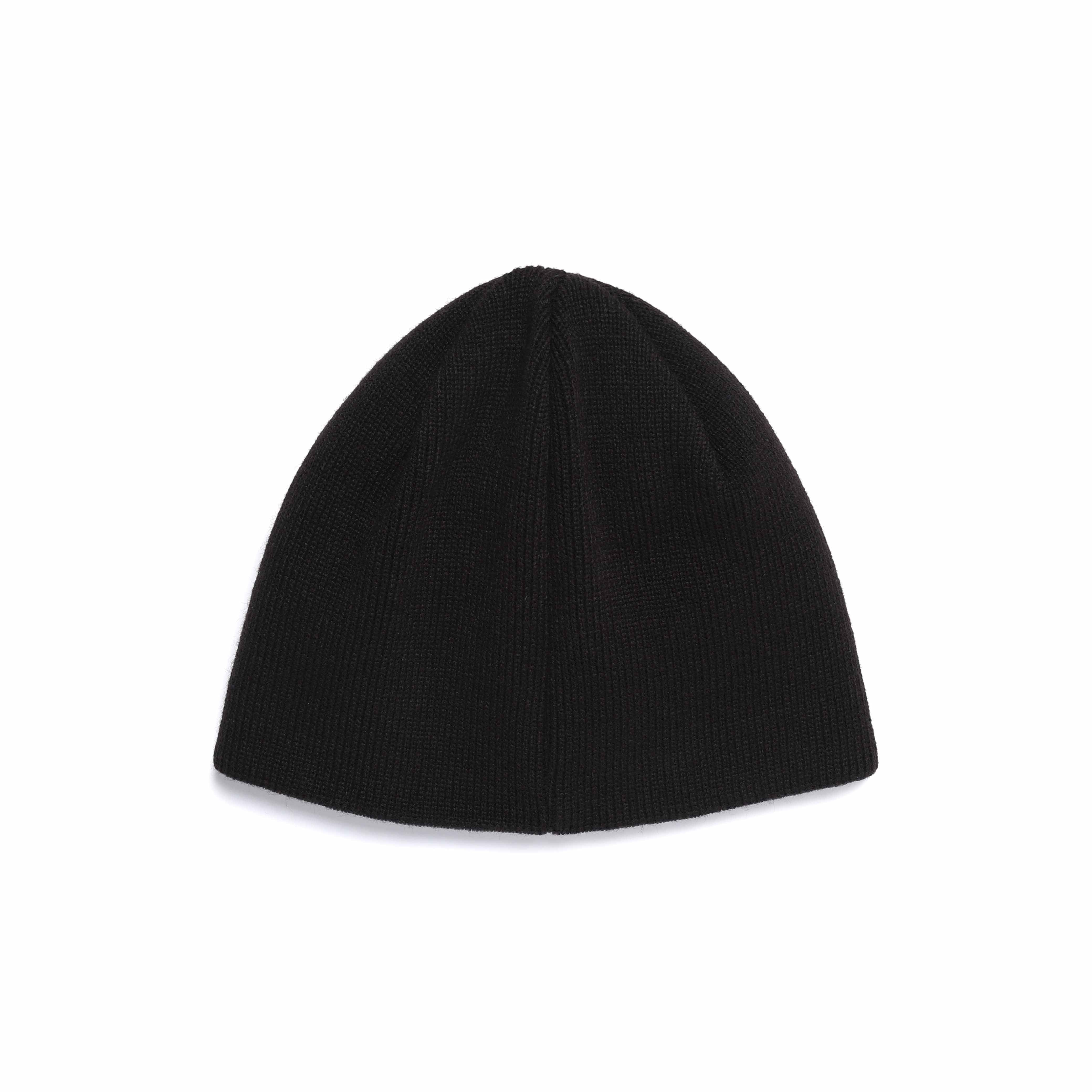 REVERSIBLE BEANIE BLACK