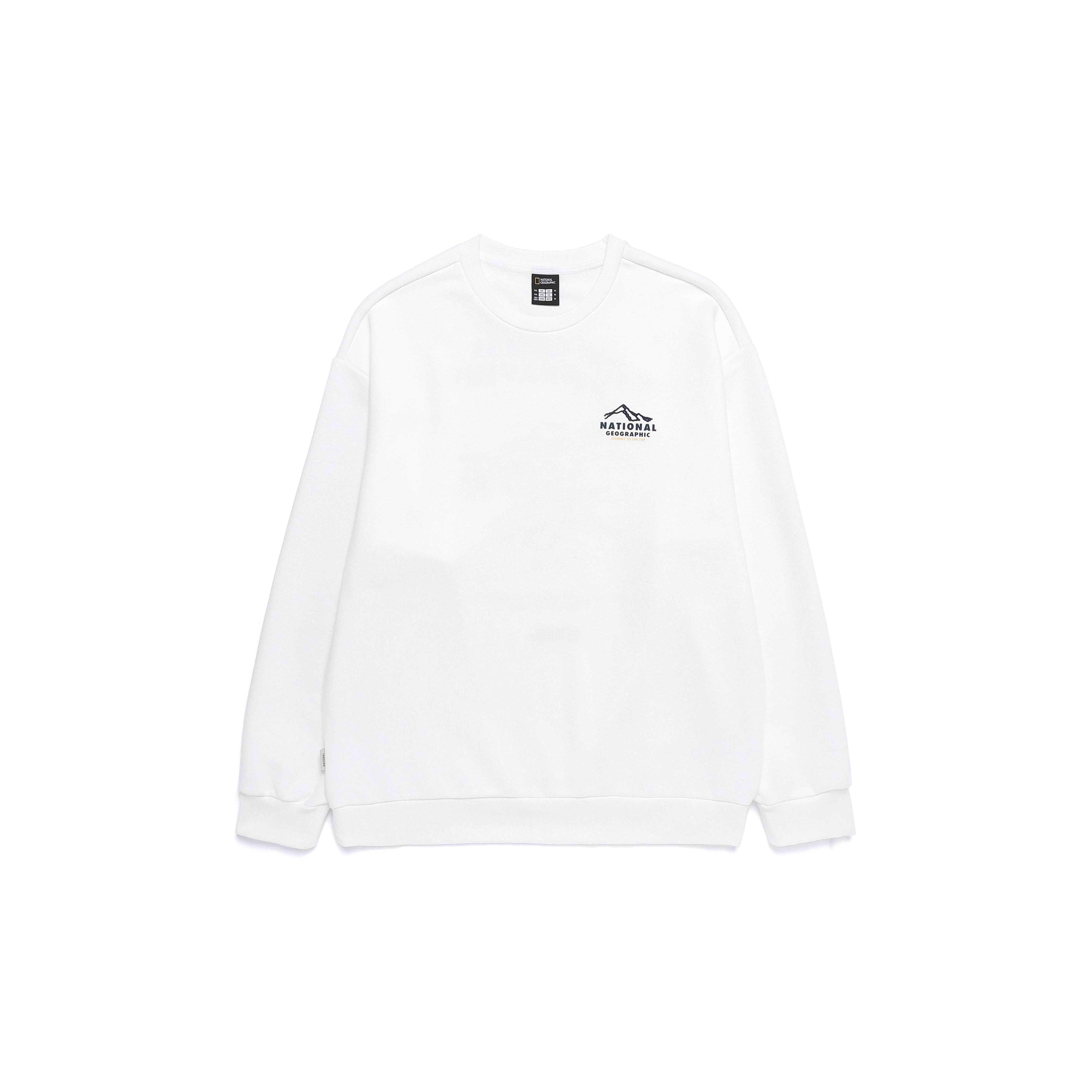 CONCEPT GRAPHIC SWEATSHIRT O/WHITE