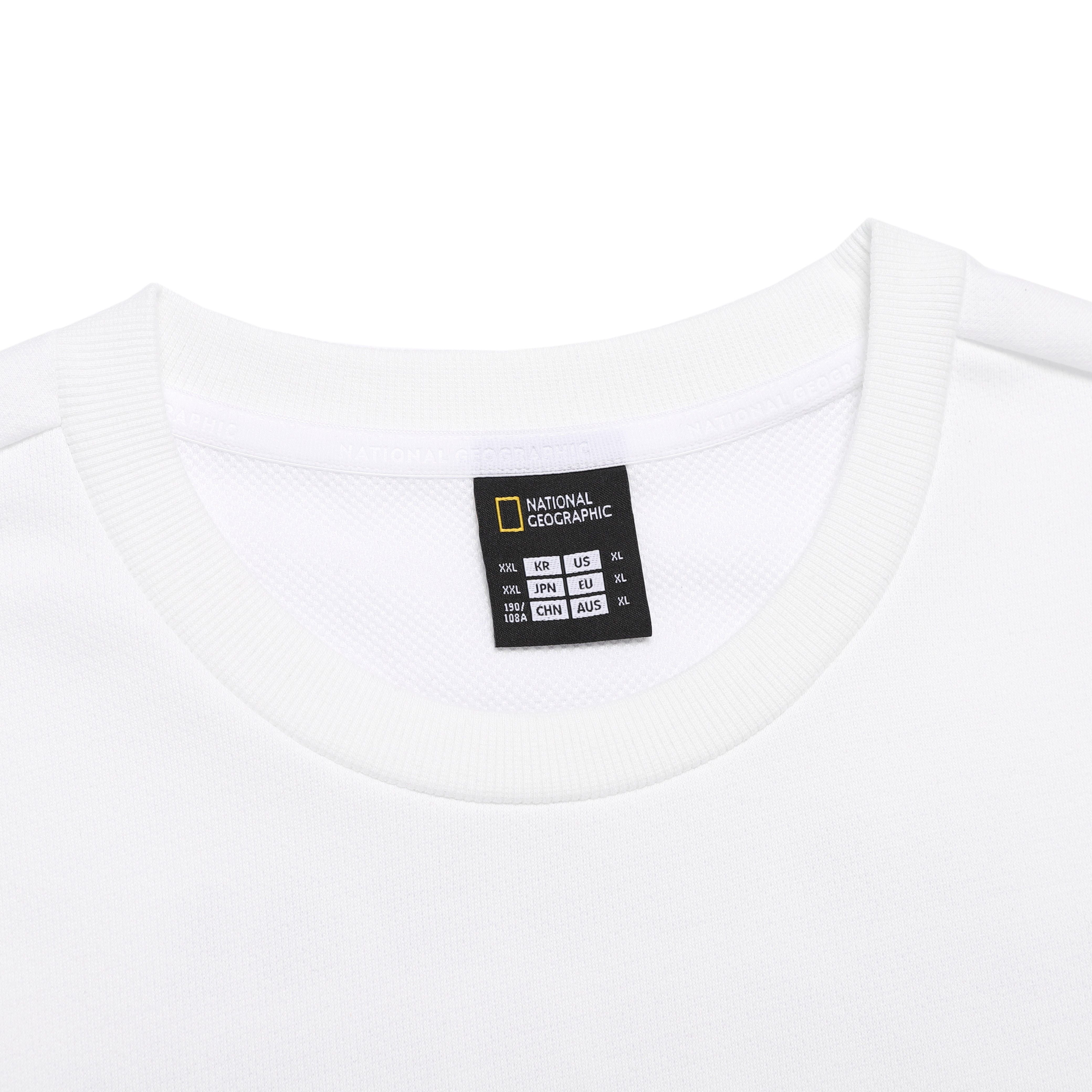 CONCEPT GRAPHIC SWEATSHIRT O/WHITE