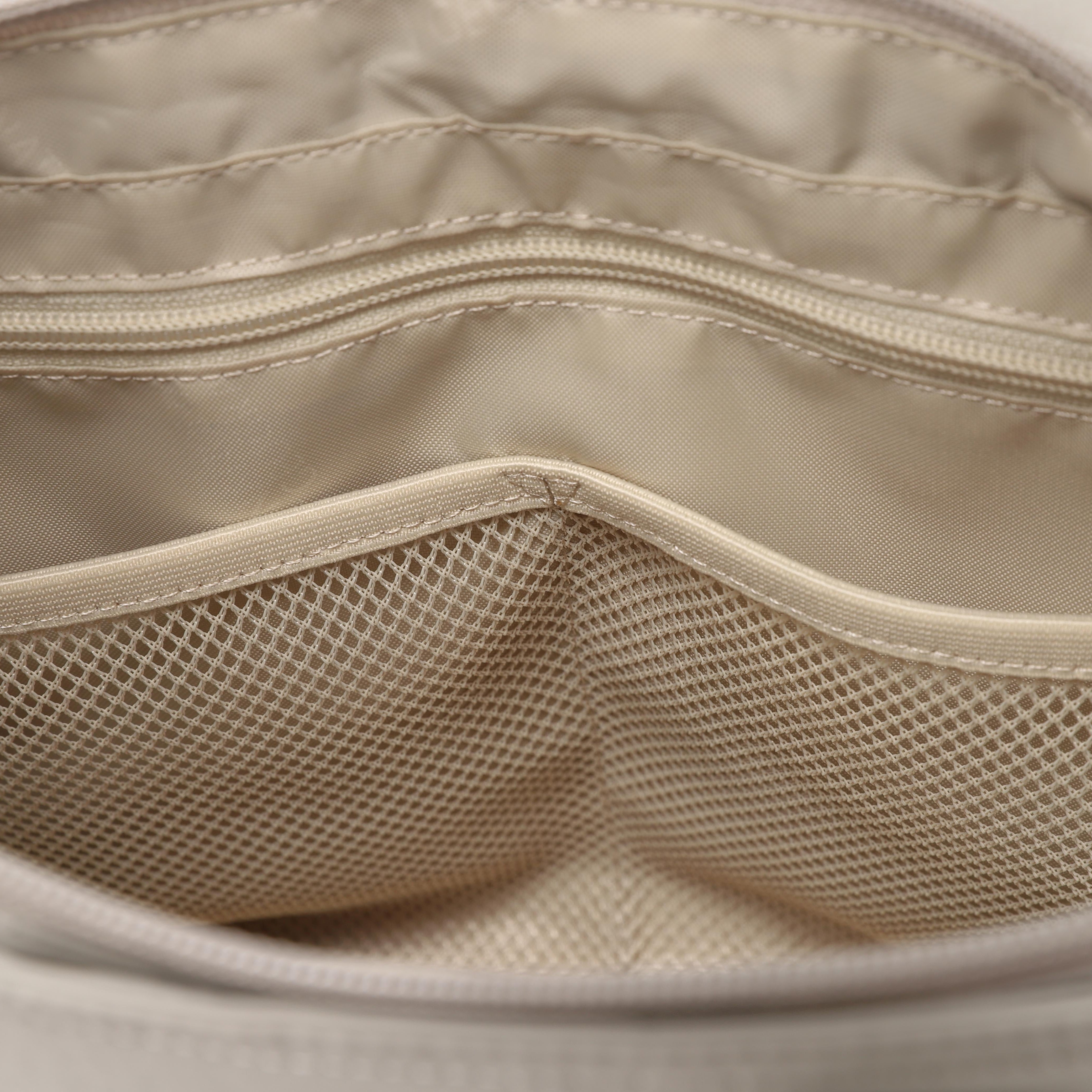 LIGHT WIDE TOTE BAG BEIGE