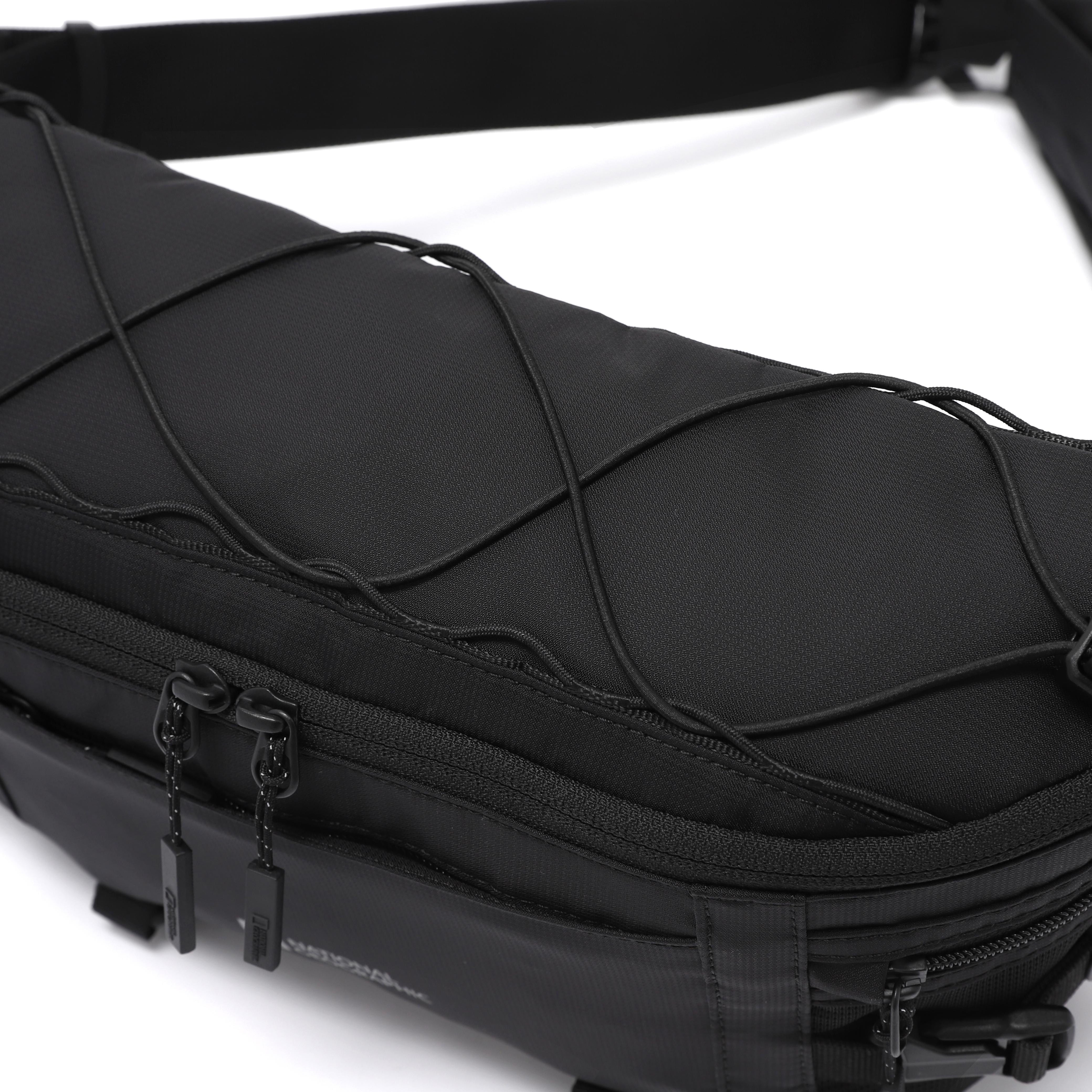 NATURE HIP SACK BLACK