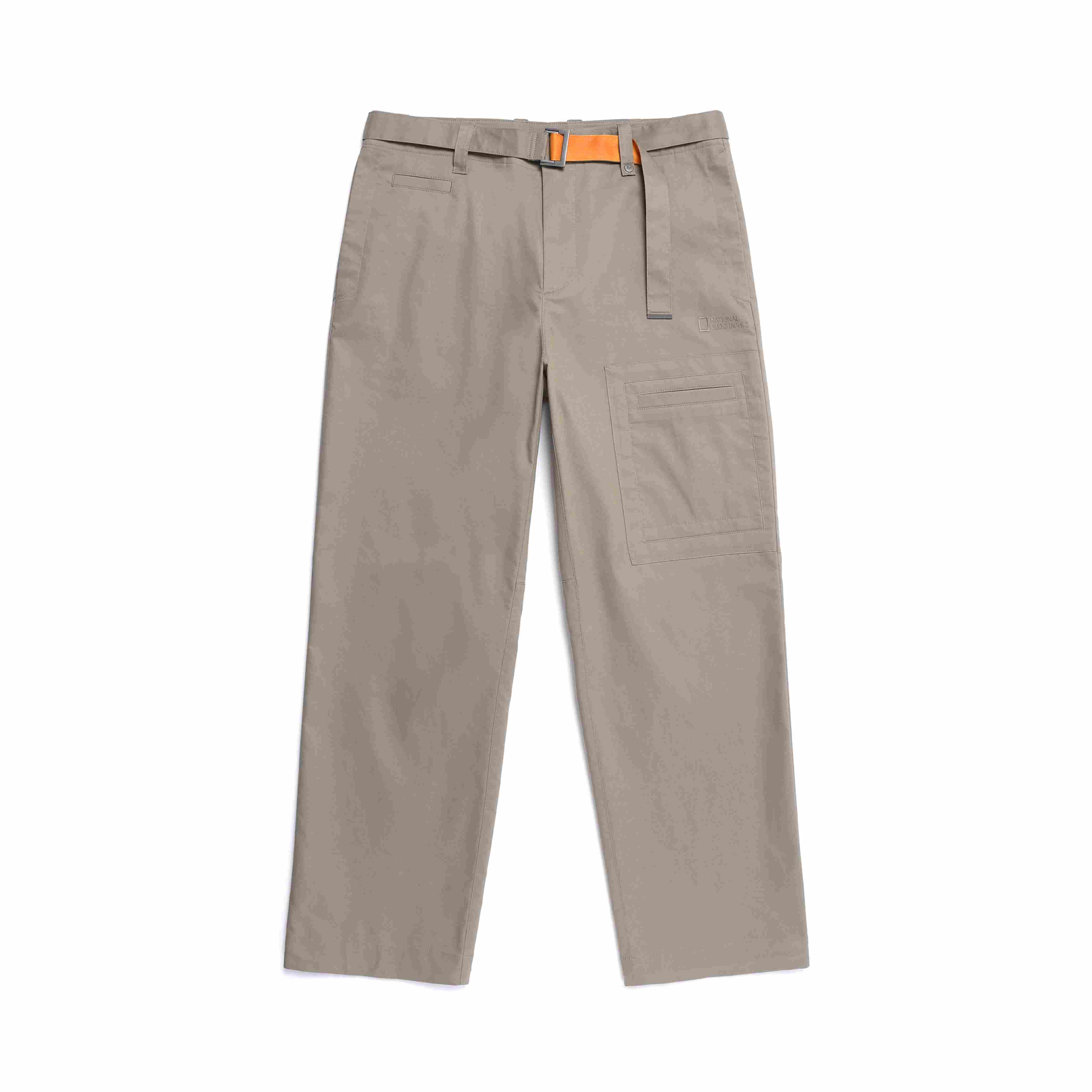 NRN BELTED PANTS OAK BEIGE