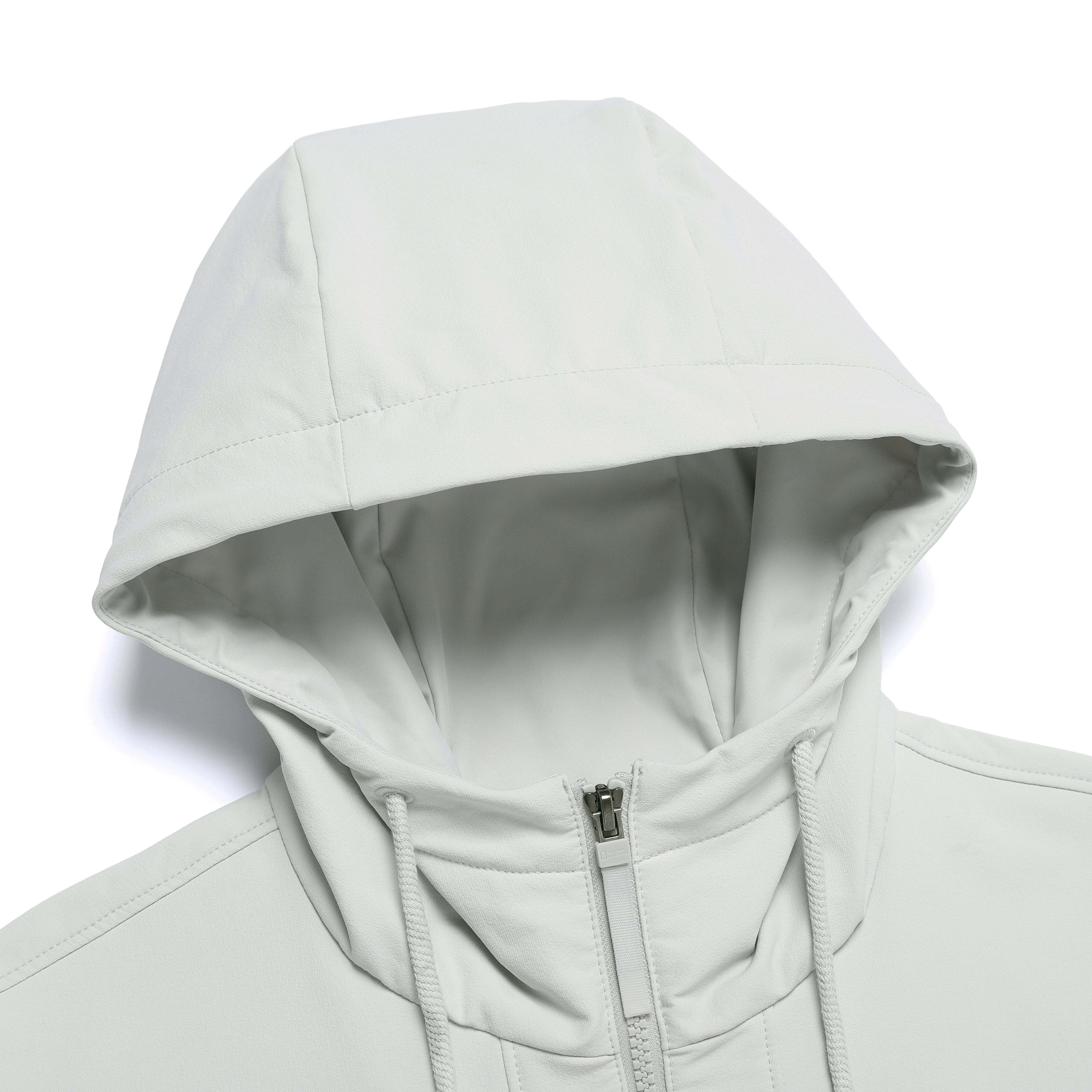 ARCHELON DOUBLE WARM WOVEN HOODIE ZIP UP L/GREY