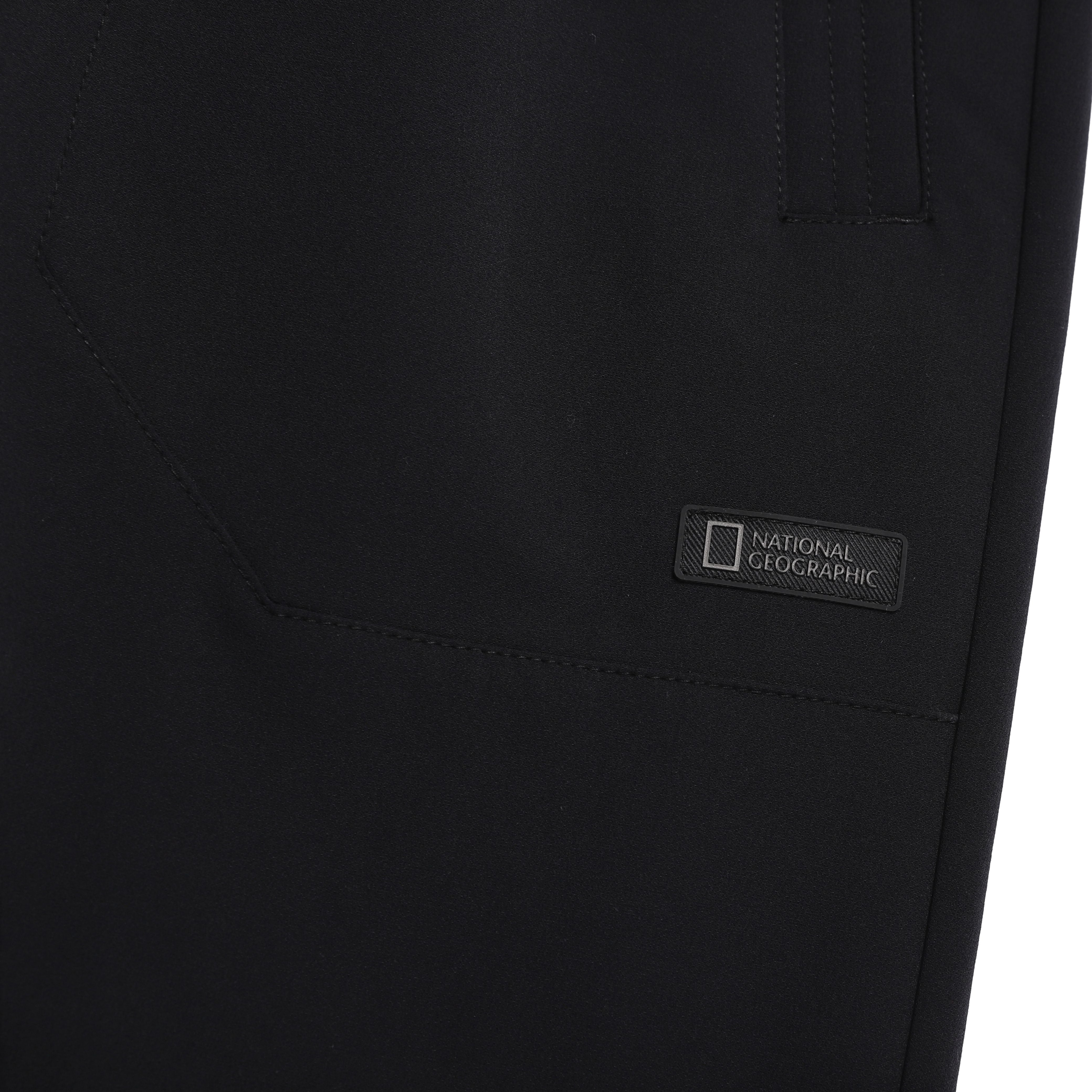 ARCHELON DOUBLE WARM FULL BREUSHED WOVEN PANTS BLACK