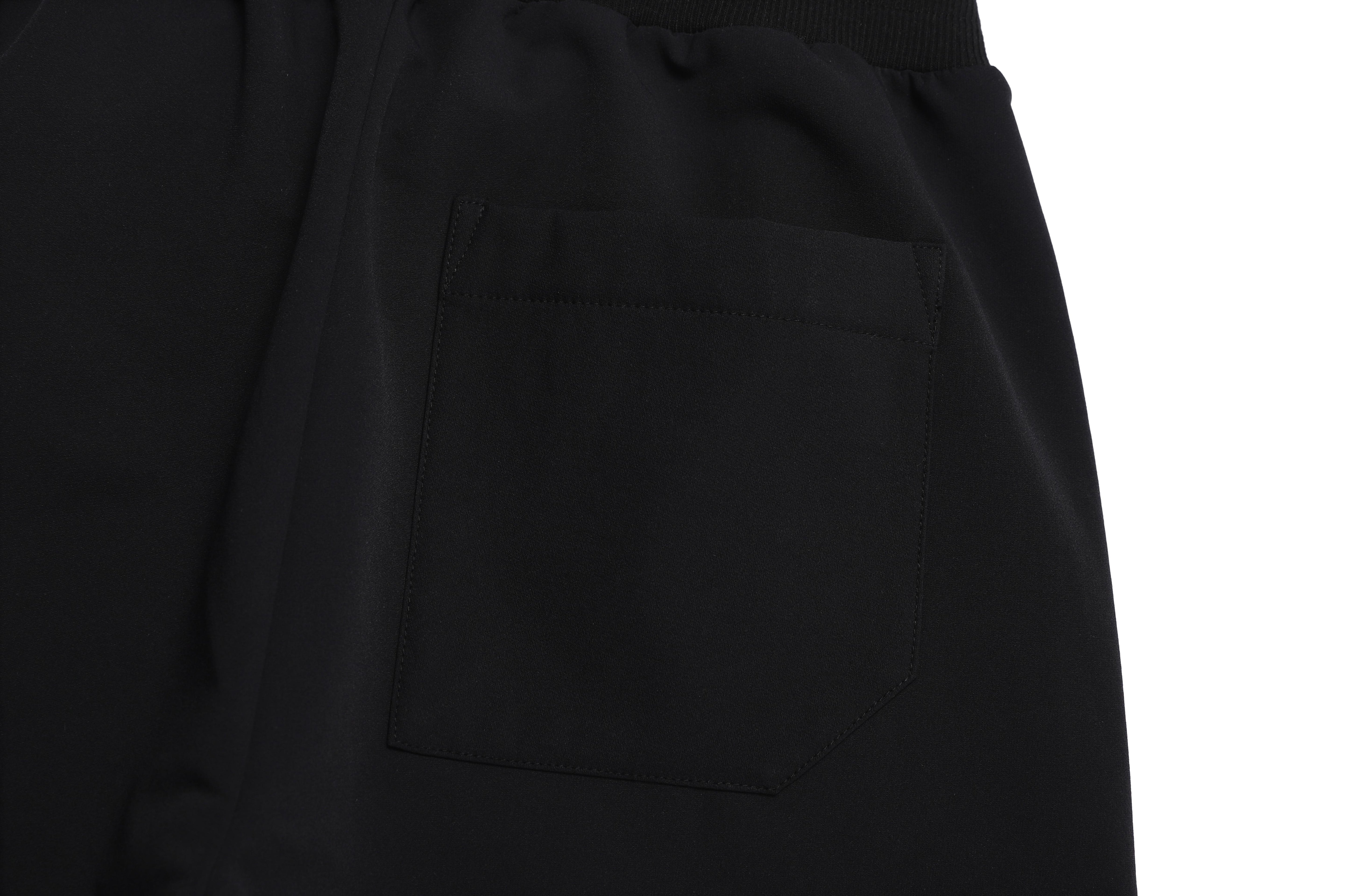 ARCHELON DOUBLE WARM FULL BREUSHED WOVEN PANTS BLACK