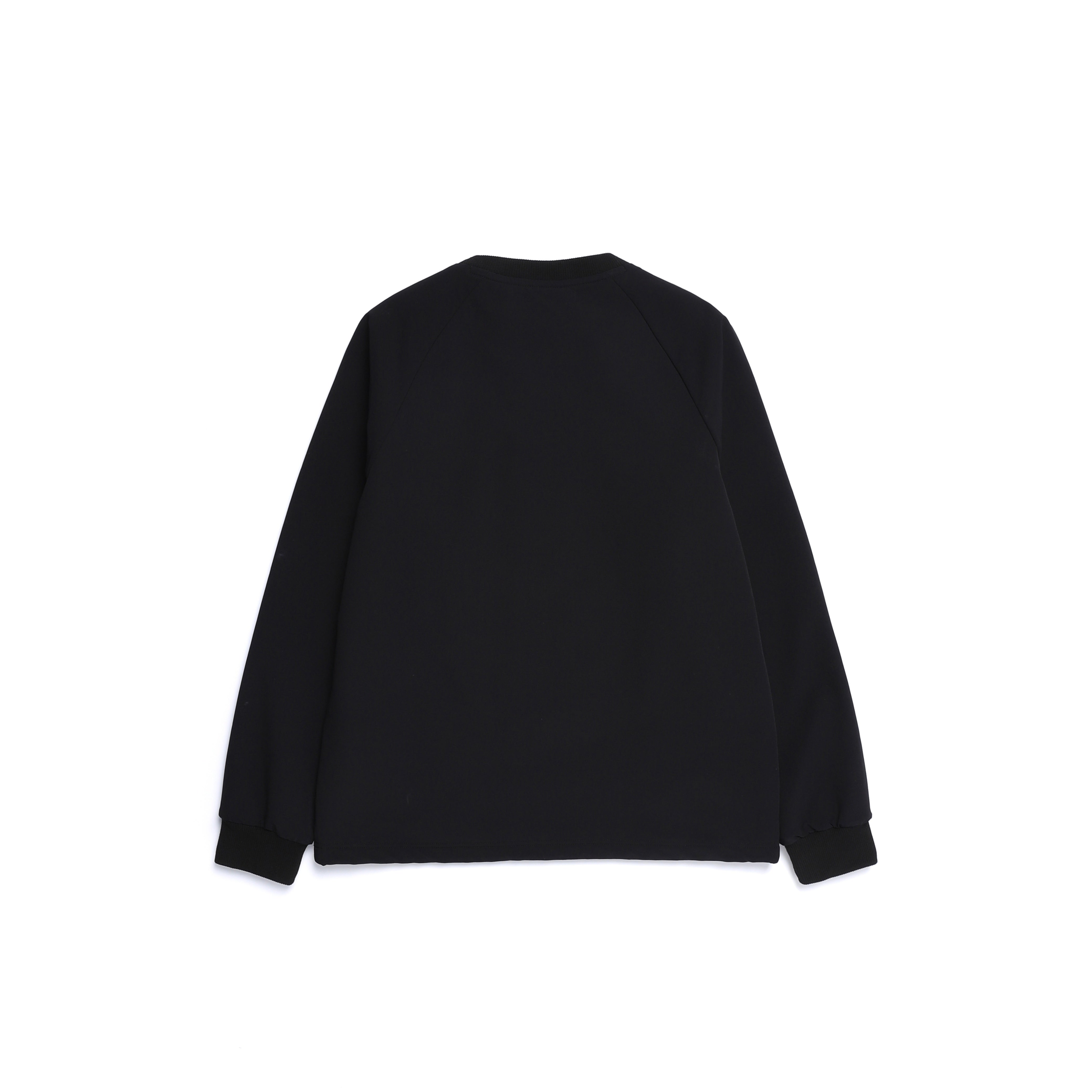 ARCHELON DOUBLE WARM FULL BRUSHED WOVEN SWEATSHIRT BLACK