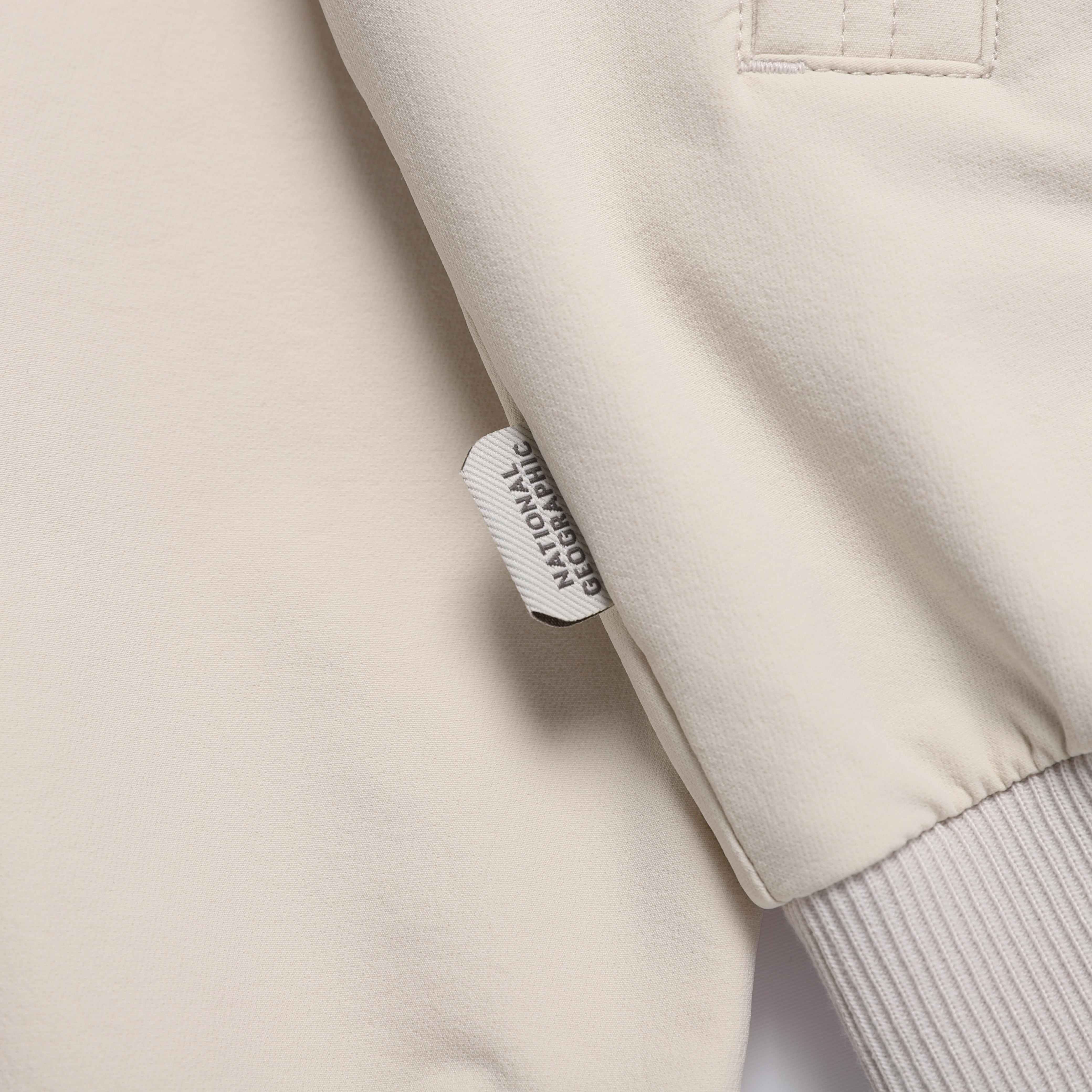 WOMEN ARCHELON DOUBLE WARM HOOD FULL ZIP-UP SILVER BIRCH