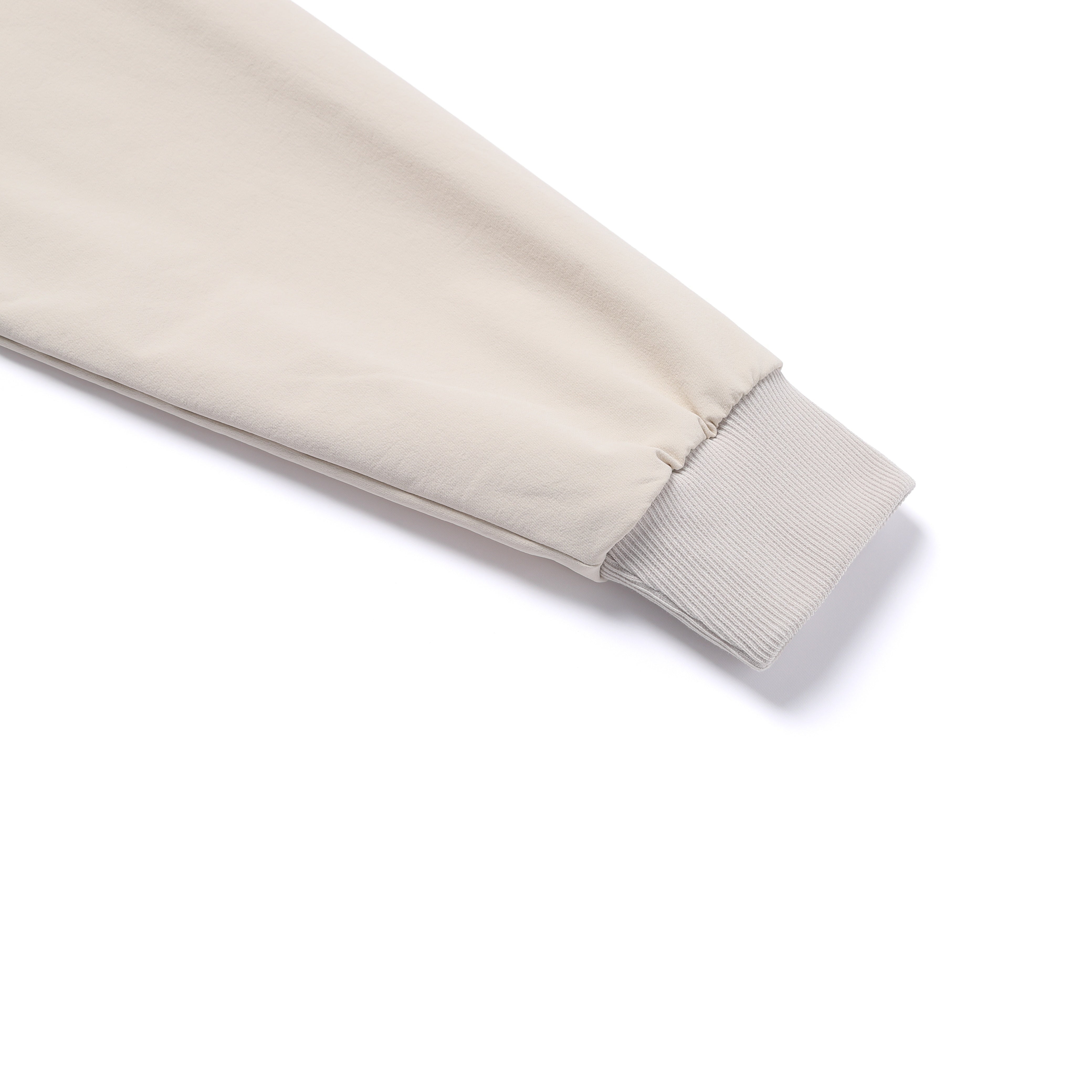 WOMEN ARCHELON DOUBLE WARM HOOD FULL ZIP-UP SILVER BIRCH