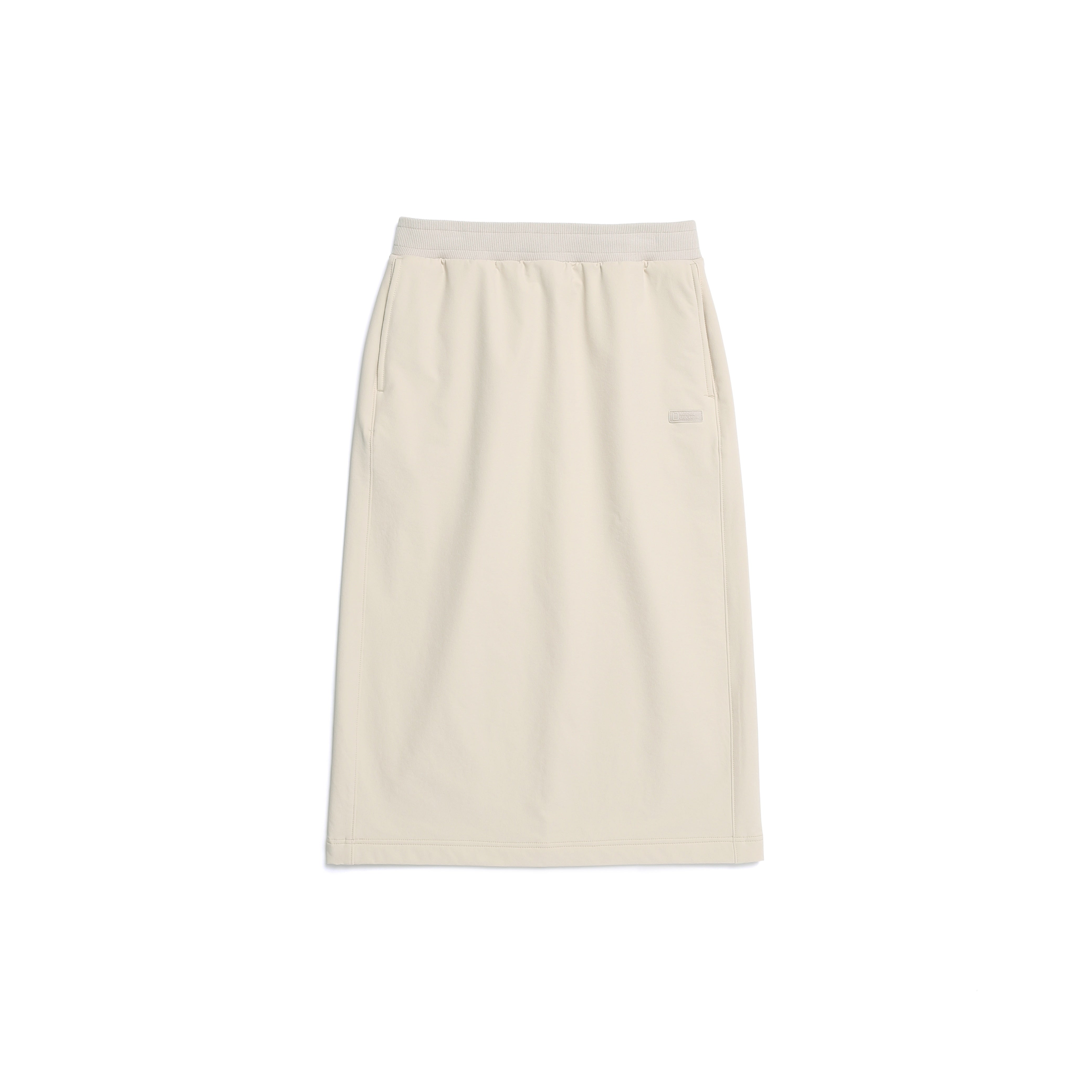 WOMEN ARCHELON DOUBLE WARM WOVEN SKIRT SILVER BIRCH