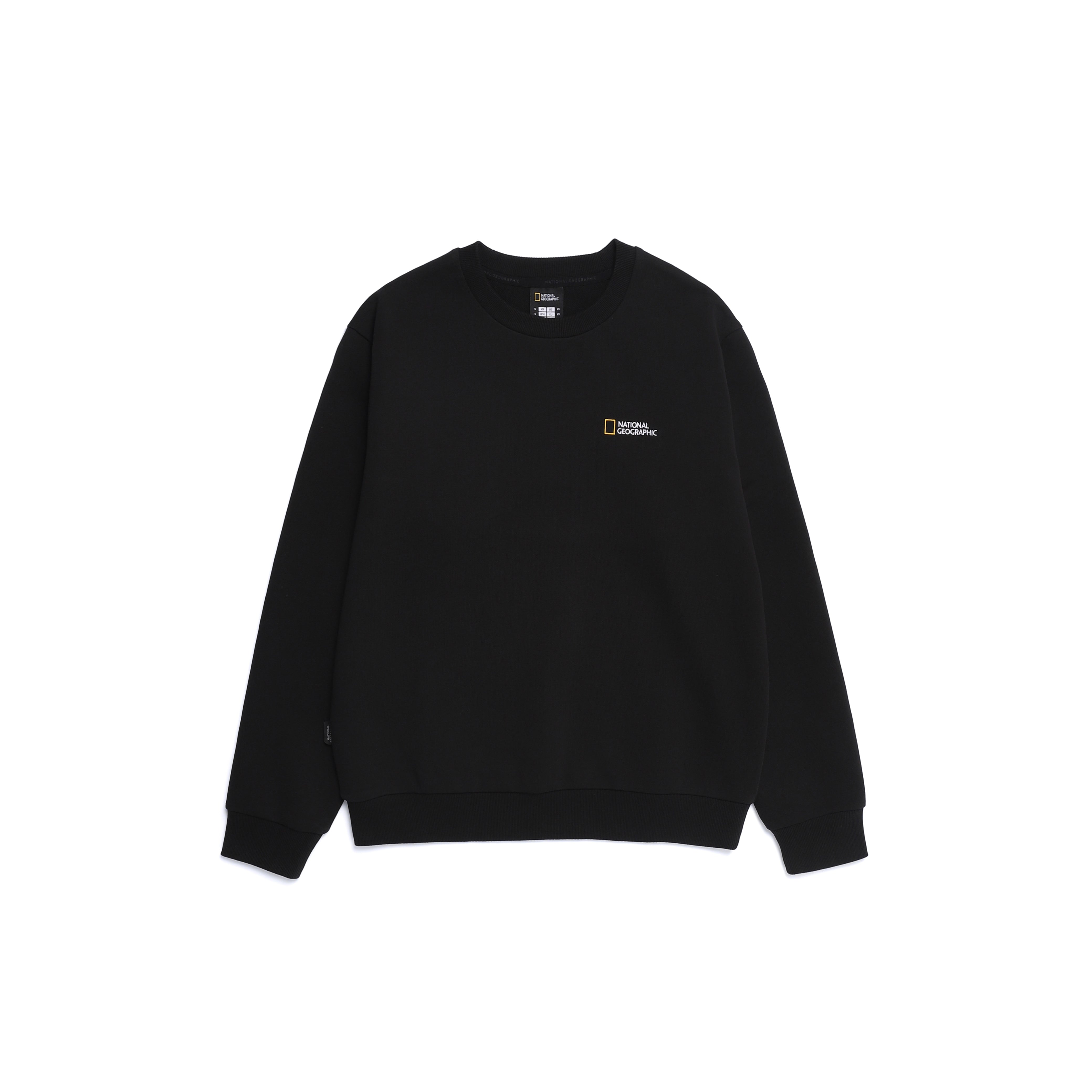 FOLHAS SMALL LOGO SWEATSHIRT BLACK