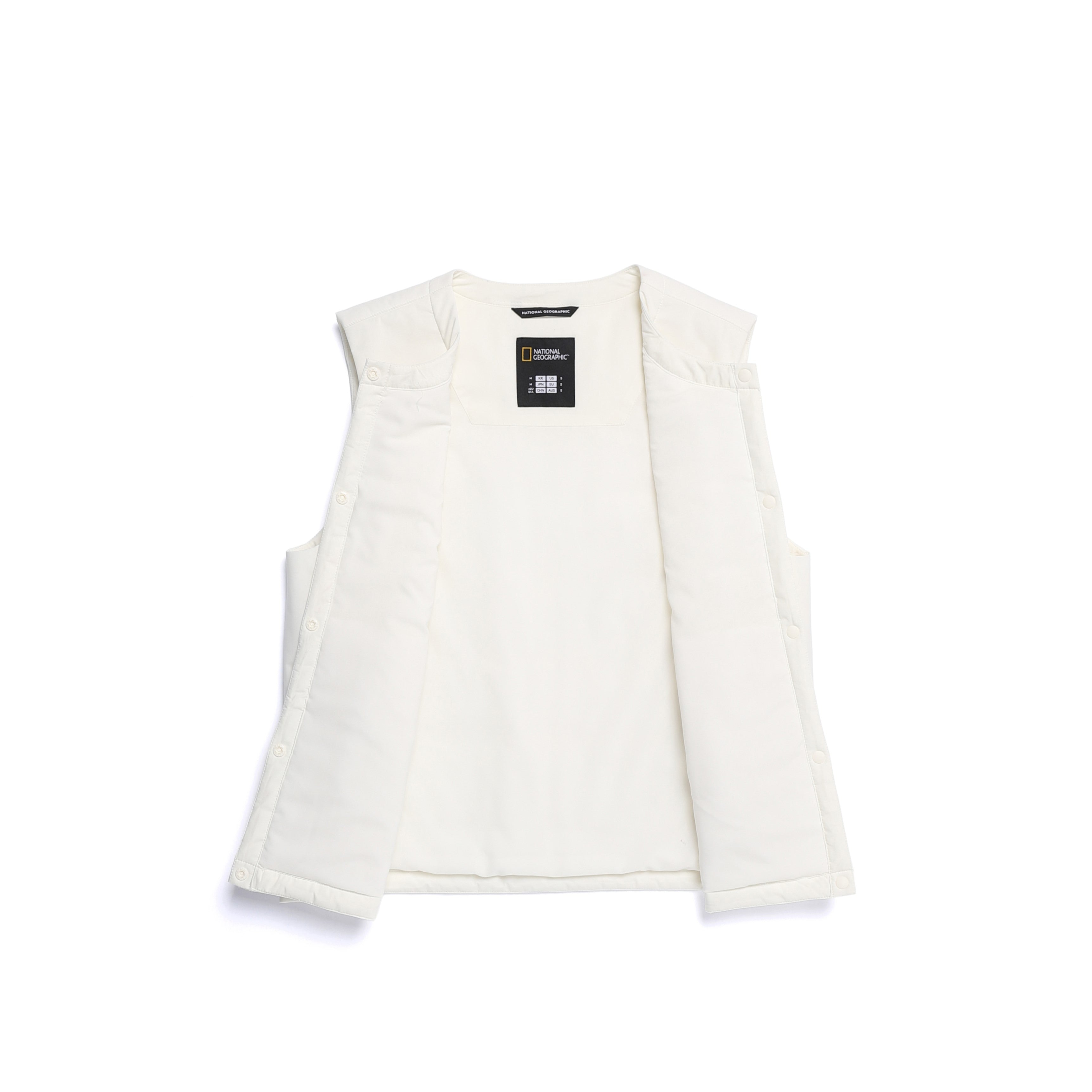 WOMEN RHEA ULTRA LIGHTWEIGHT PADDED VEST O/WHITE