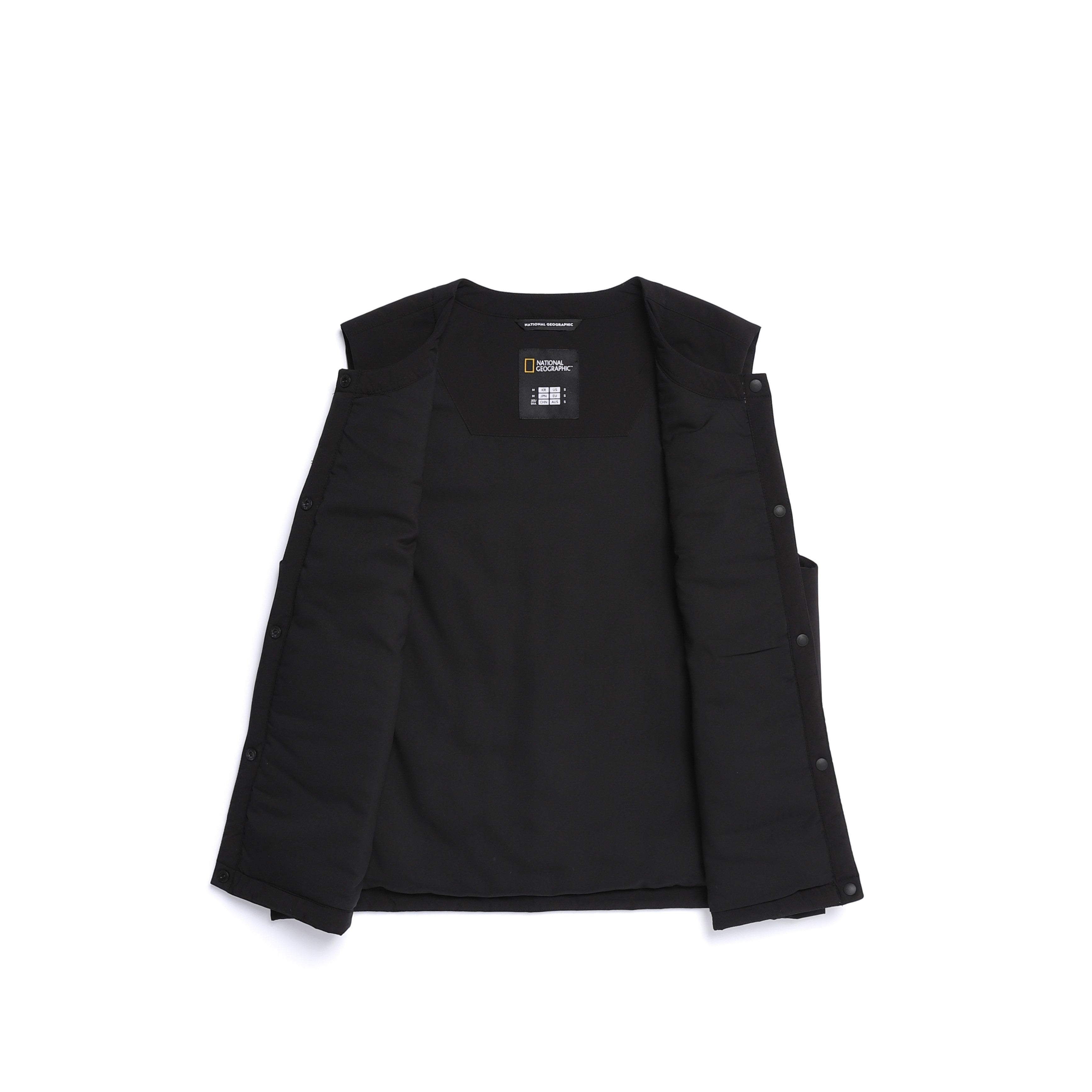WOMEN RHEA ULTRA LIGHTWEIGHT PADDED VEST BLACK