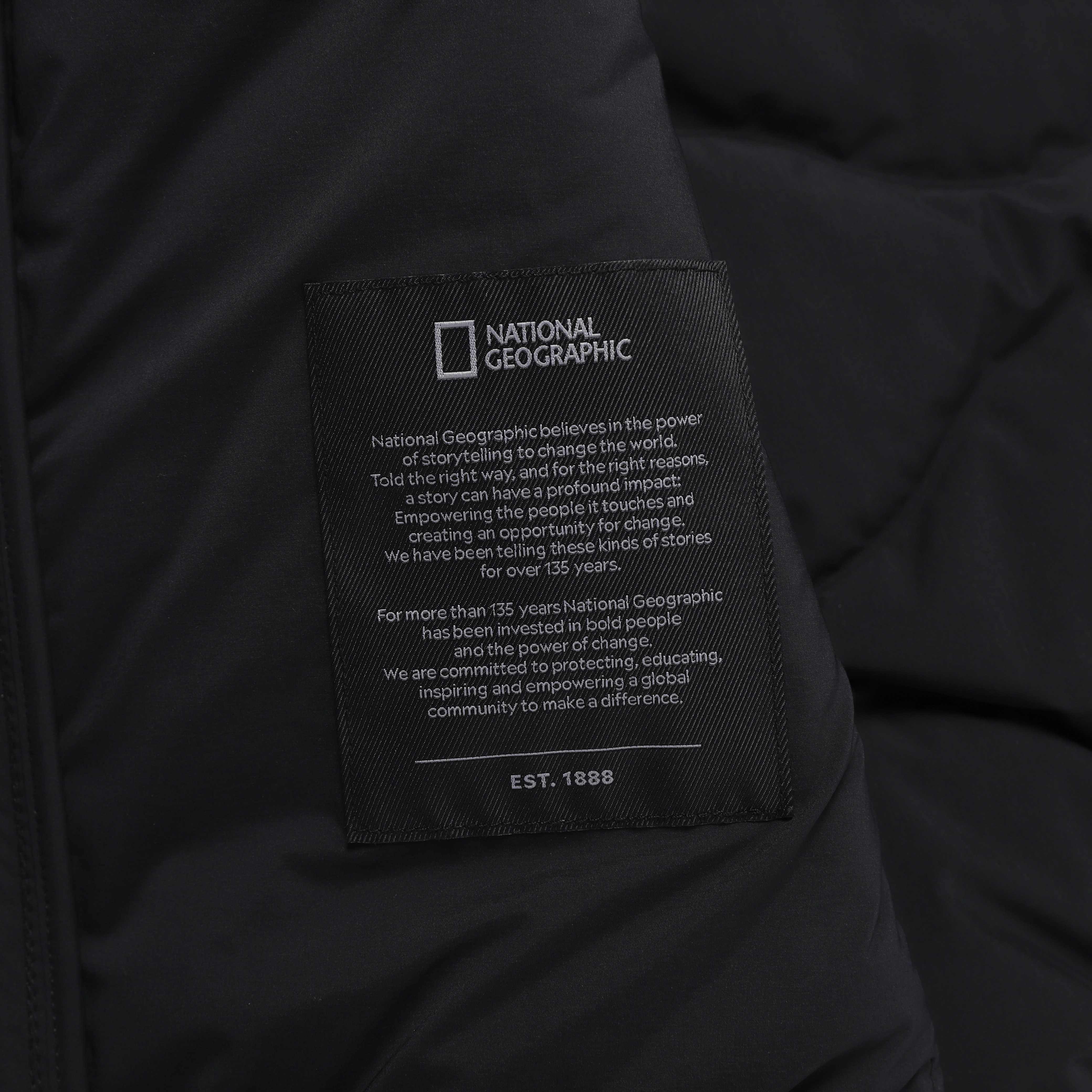 PO'O-ULI HOODIE TUBE DUCK DOWN JUMPER BLACK