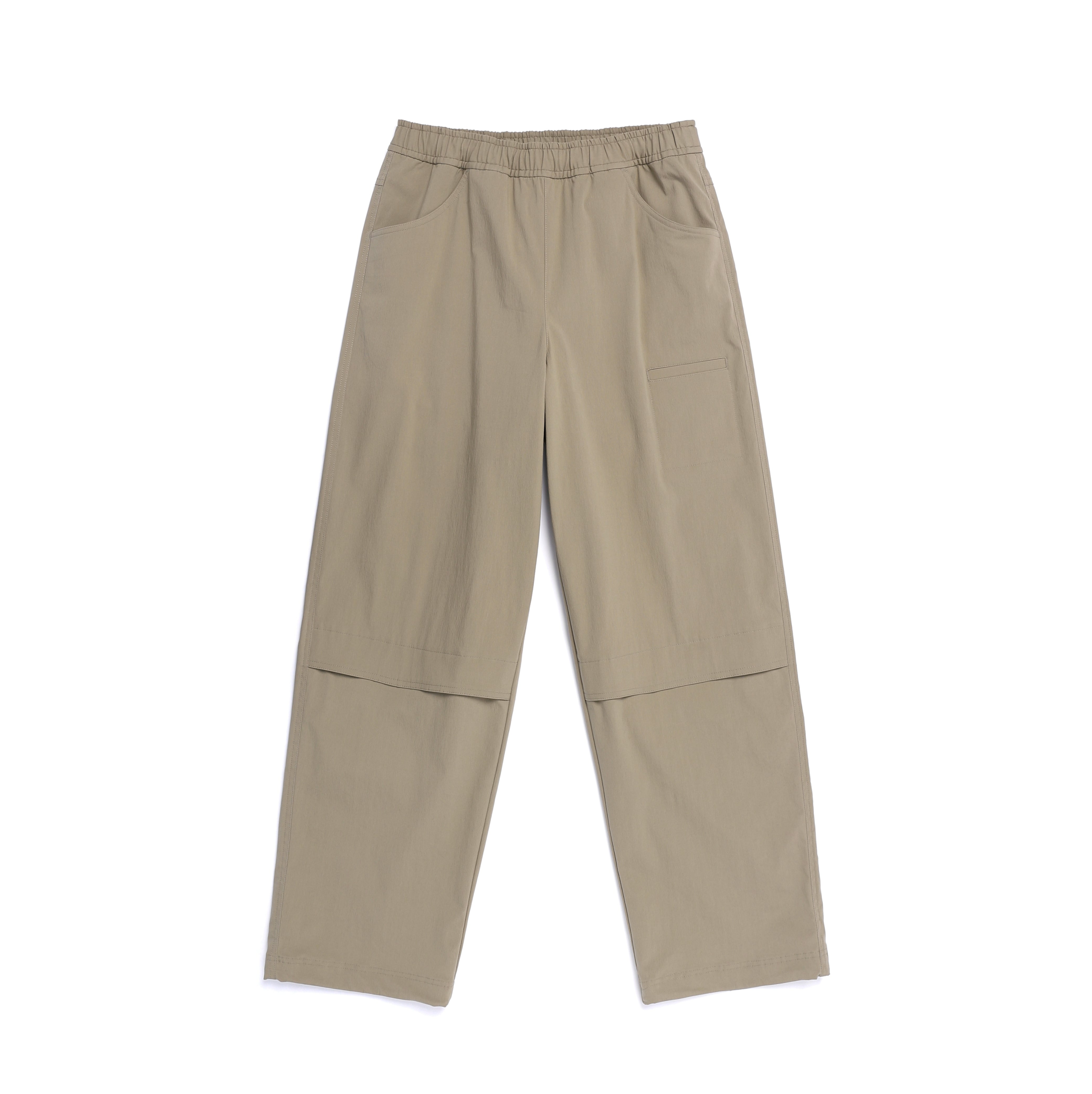 SEMI-LOOSE STRAIGHT PANTS OAK BEIGE