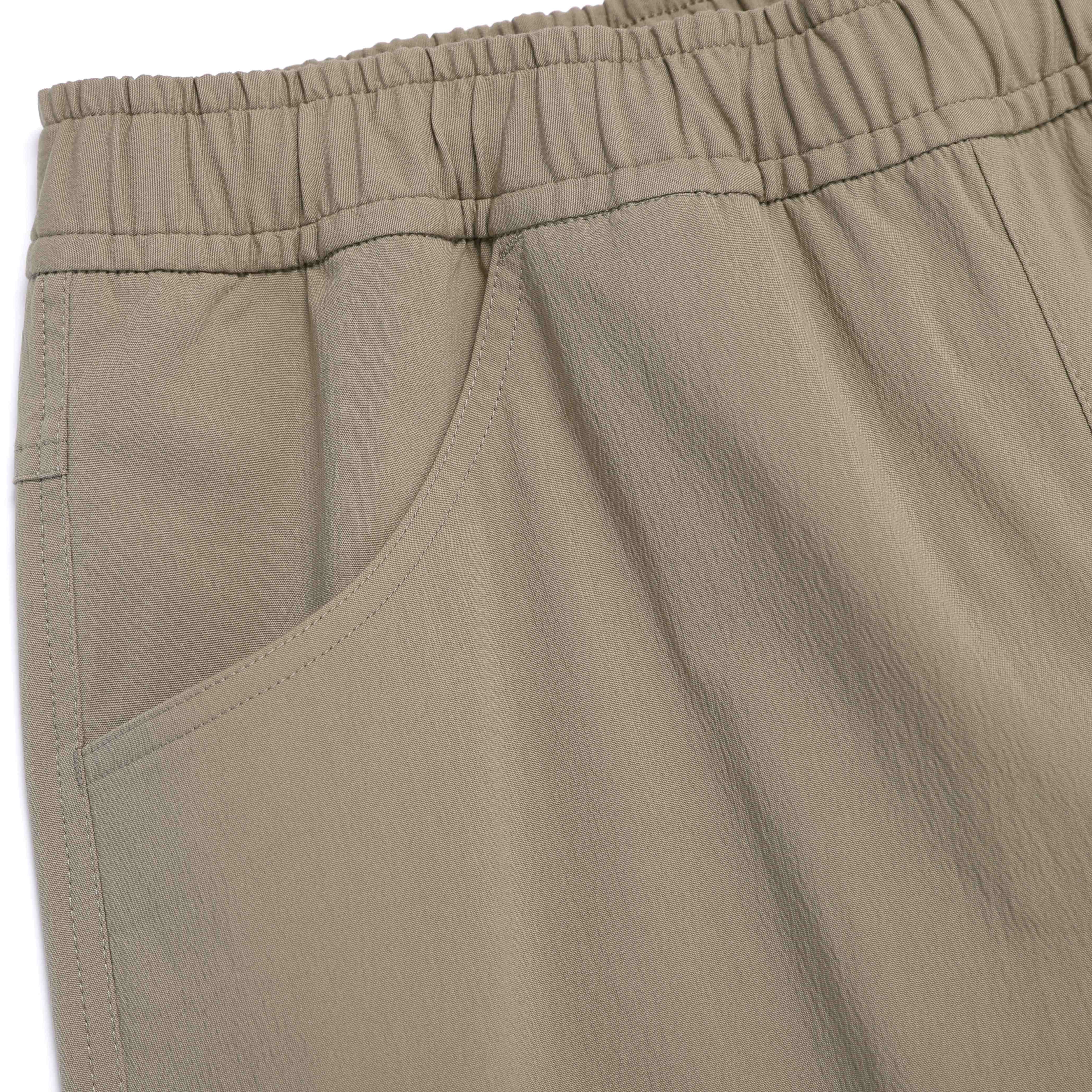 SEMI-LOOSE STRAIGHT PANTS OAK BEIGE