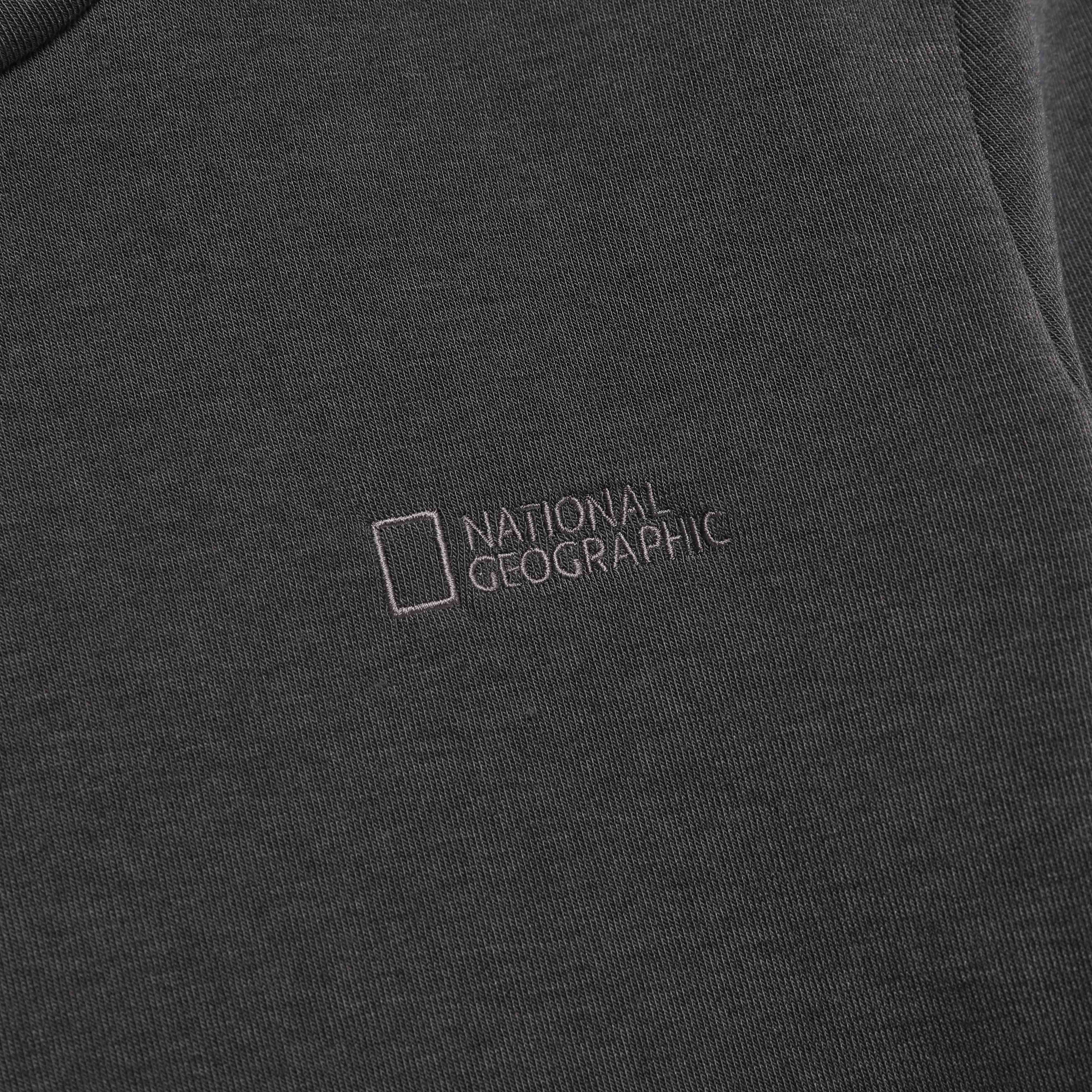 WOMEN FLEECE-LINED T-SHIRT CHARCOAL