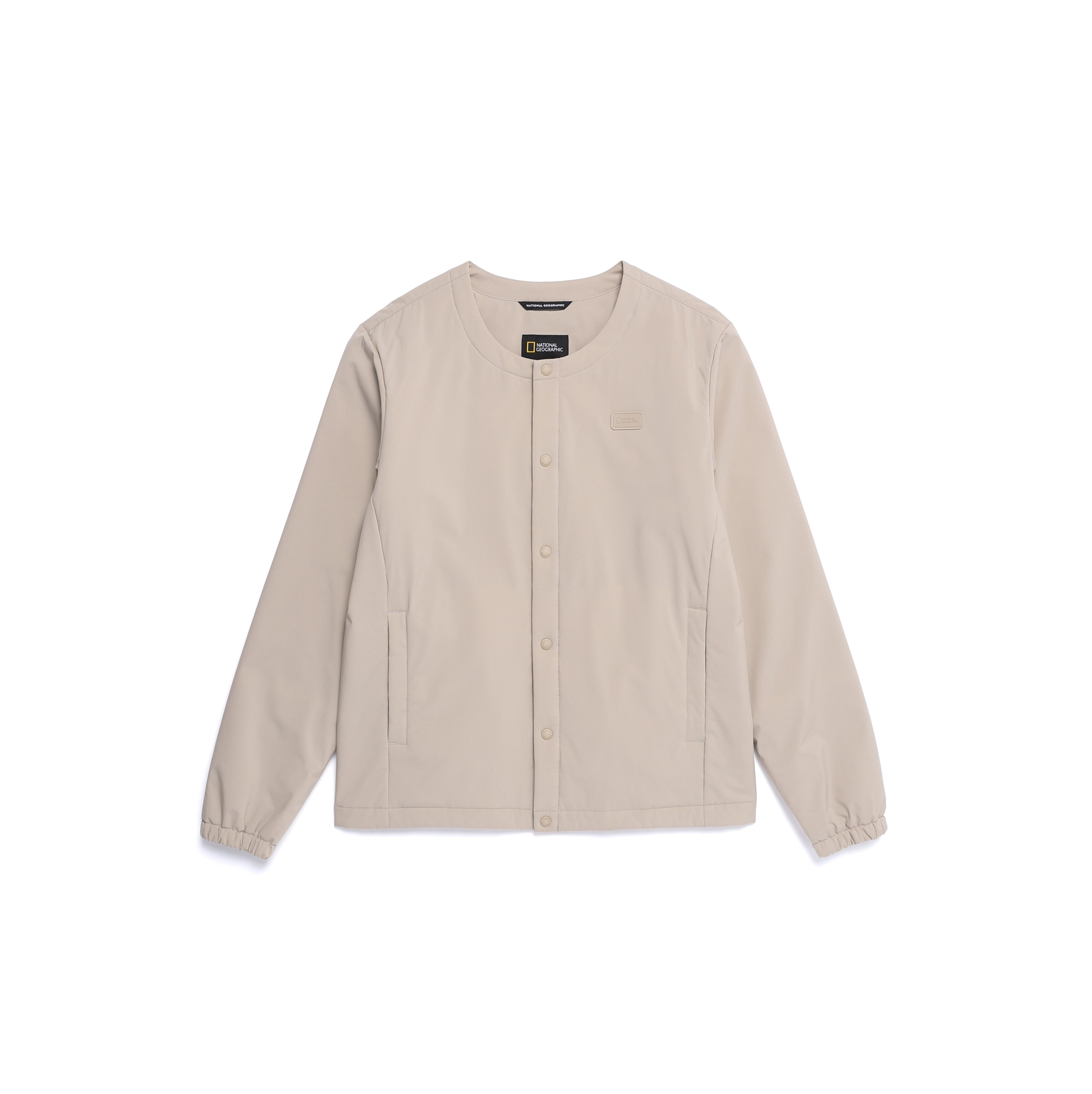 RHEA ULTRA-LIGHTWEIGHT PADDED JUMPER MOURNING BEIGE
