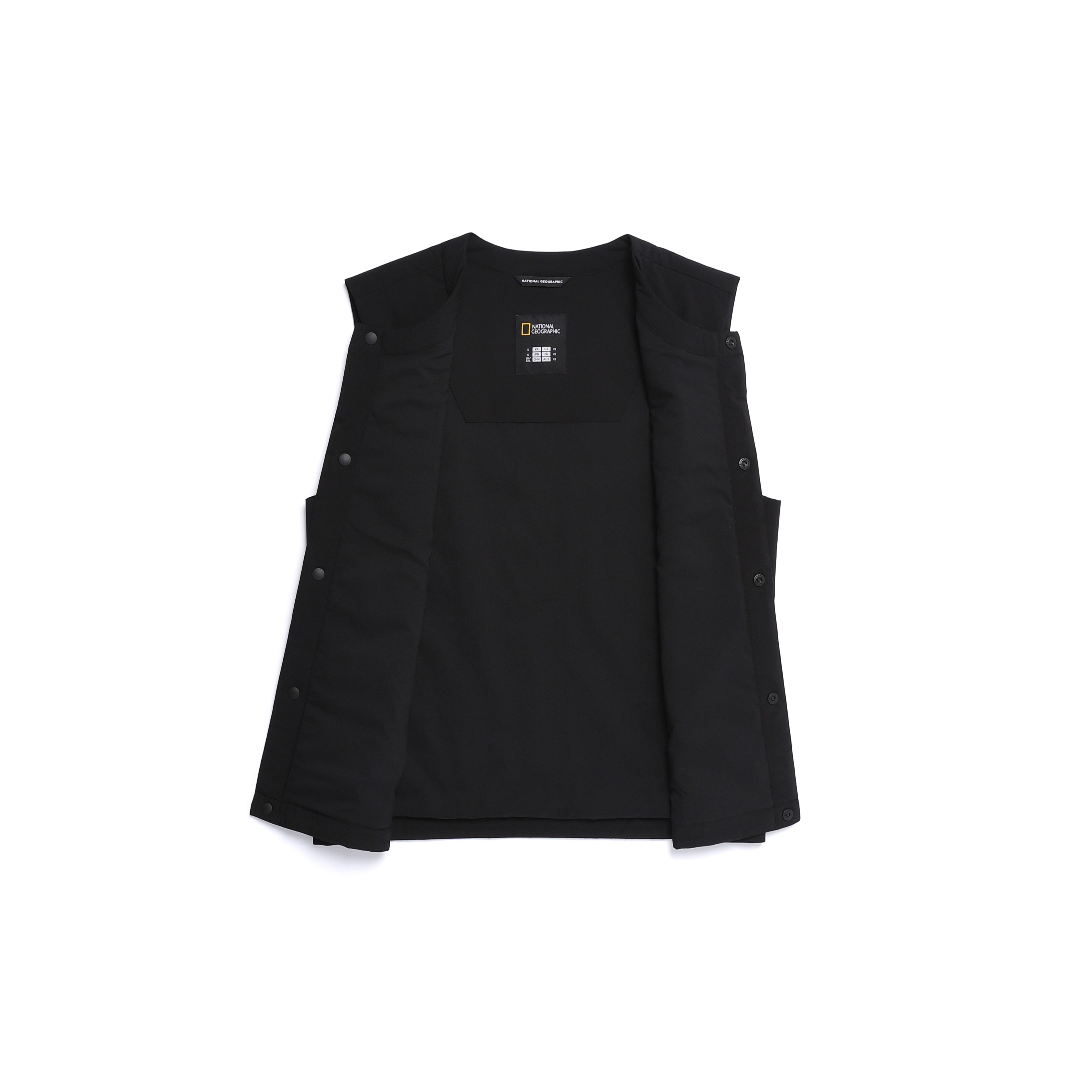 RHEA ULTRA-LIGHTWEIGHT PADDED VEST BLACK