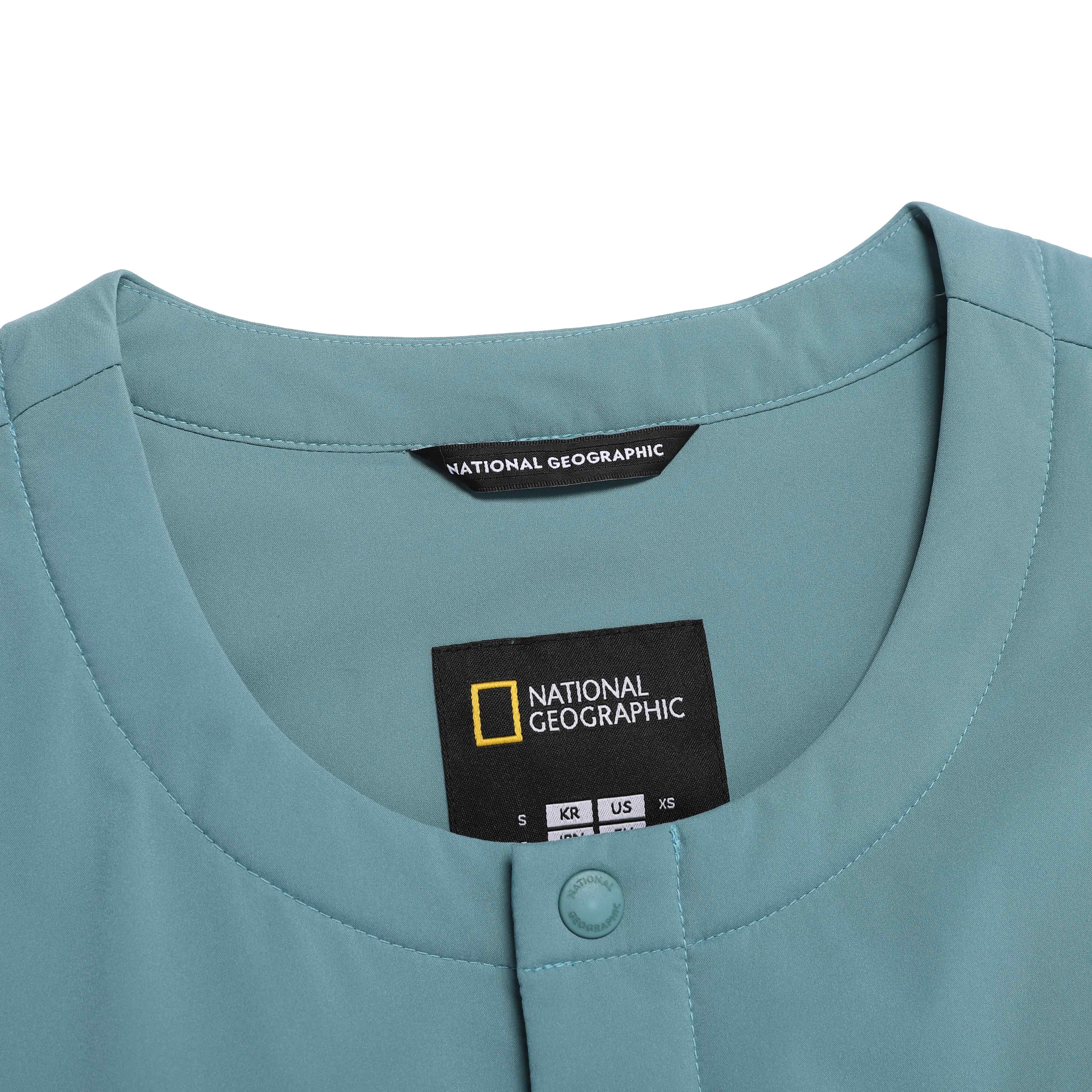 RHEA ULTRA-LIGHTWEIGHT PADDED VEST LIGHT TEAL GREEN