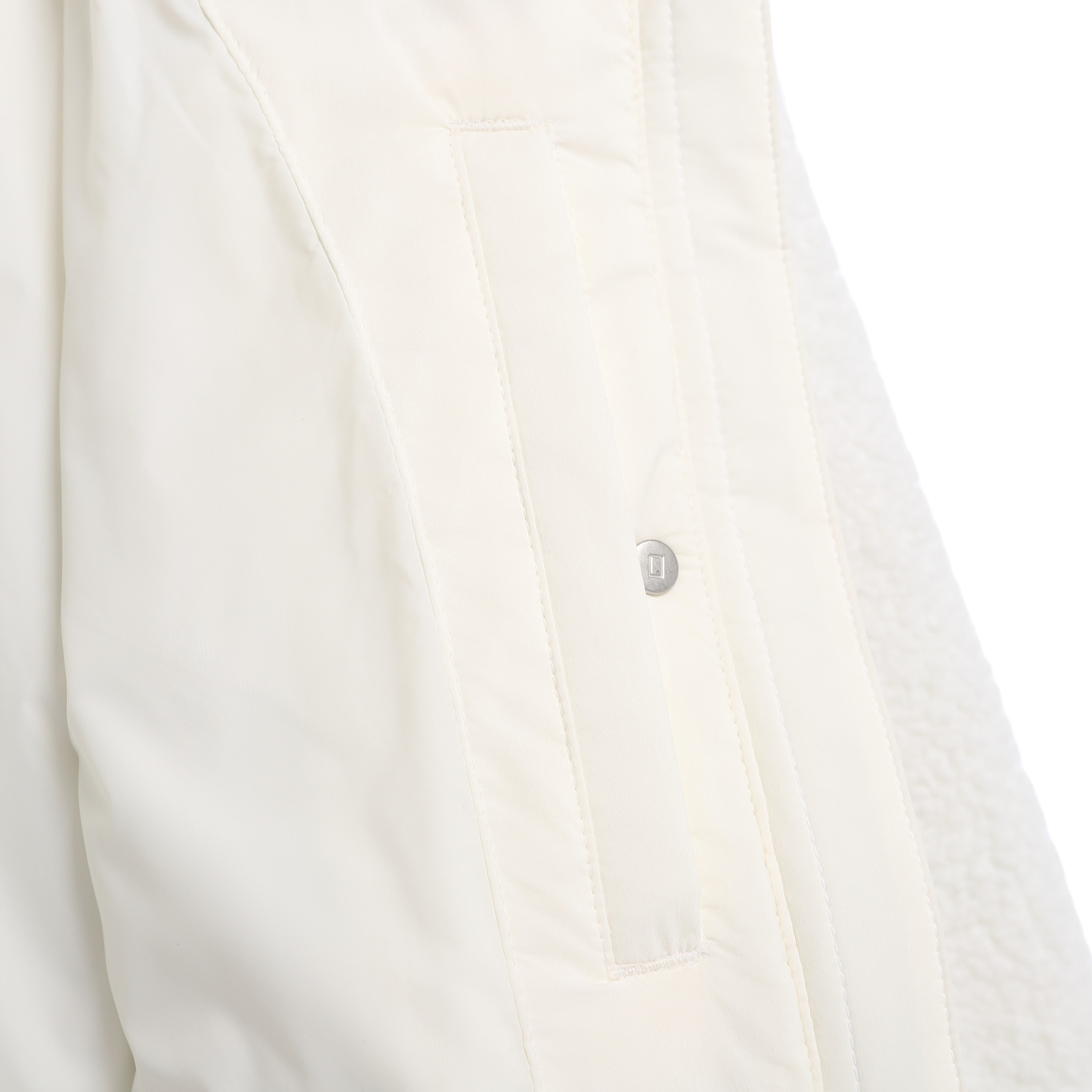 WOMEN FLEECE HOODED JUMPER O/WHITE