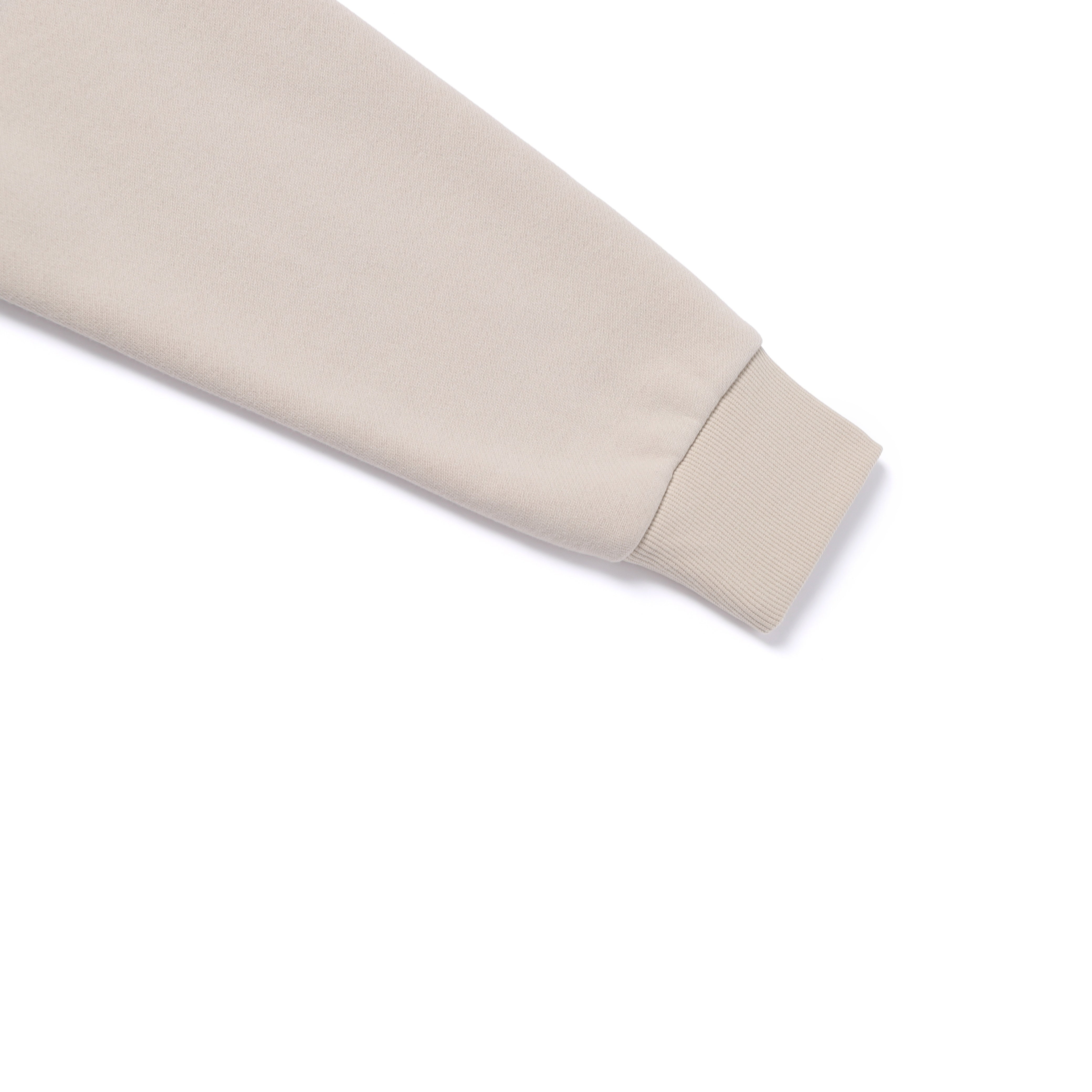 HIGH-NECK HOODIE SILVER BIRCH