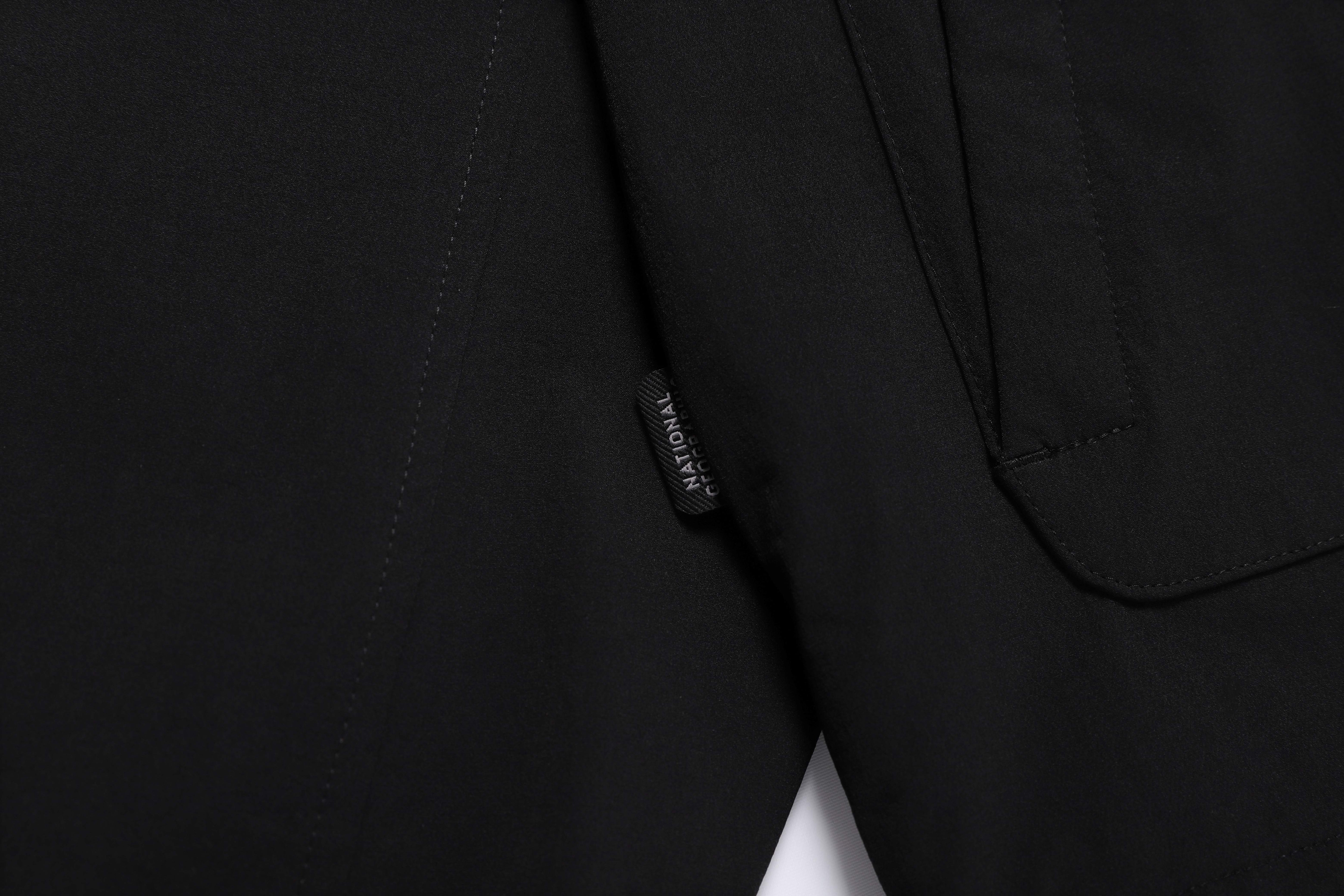 WOMEN ARCHELON WOVEN STRETCH TRAINING HOODED ZIP-UP BLACK
