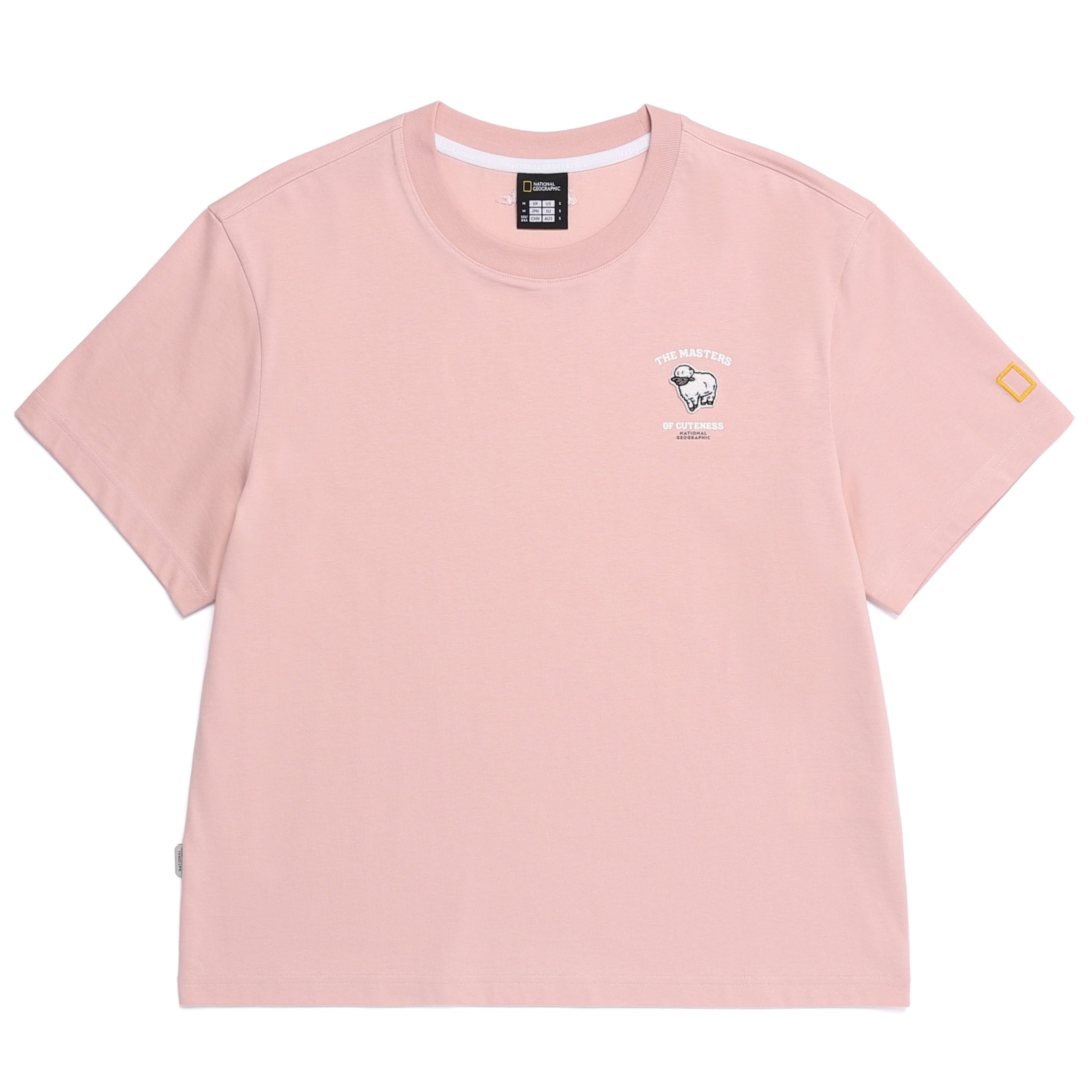 WOMEN ANIMAL WAPPEN T-SHIRTS PINK