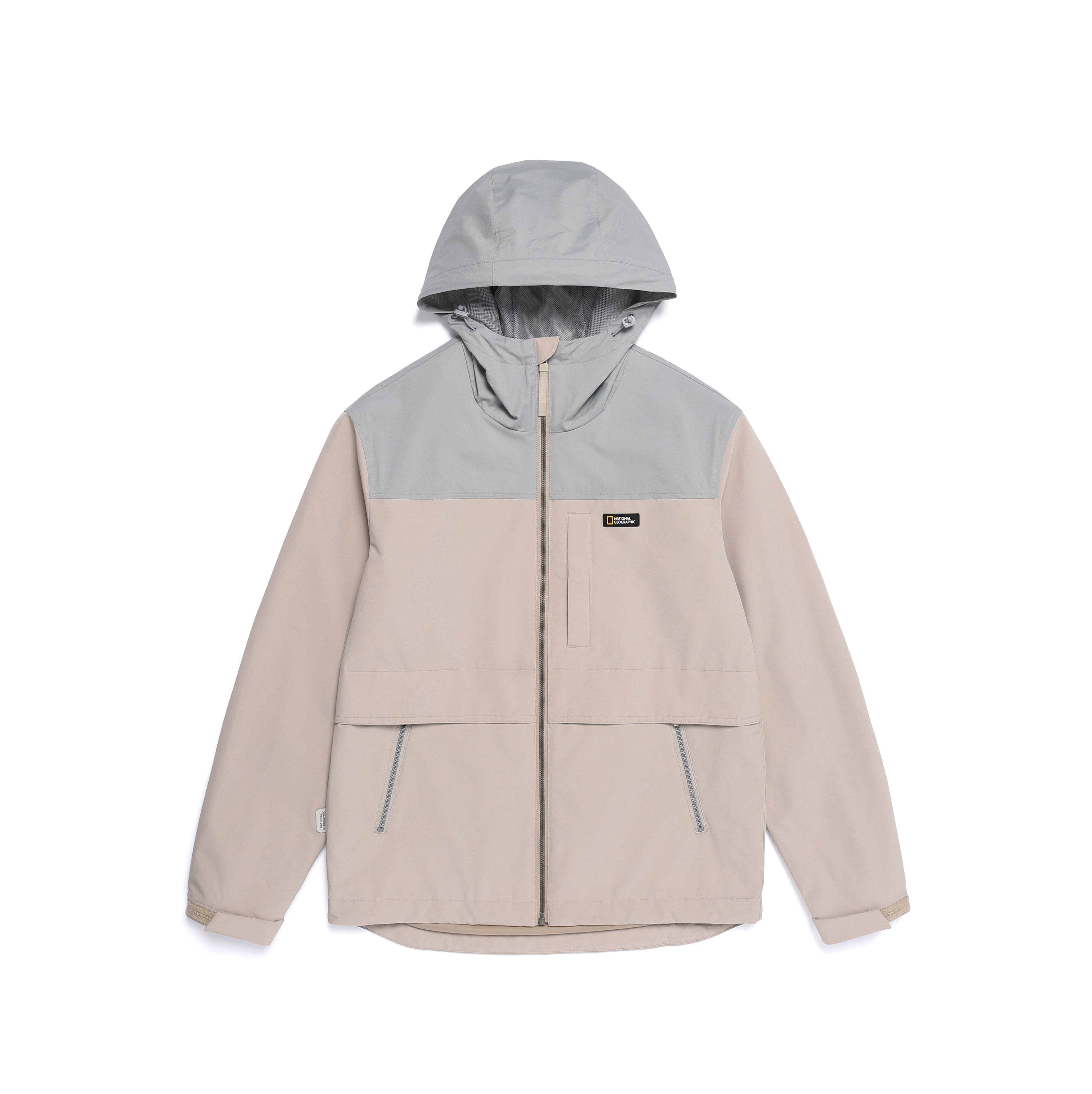 2 LAYER WINDBREAKER JUMPER MOURNING BEIGE