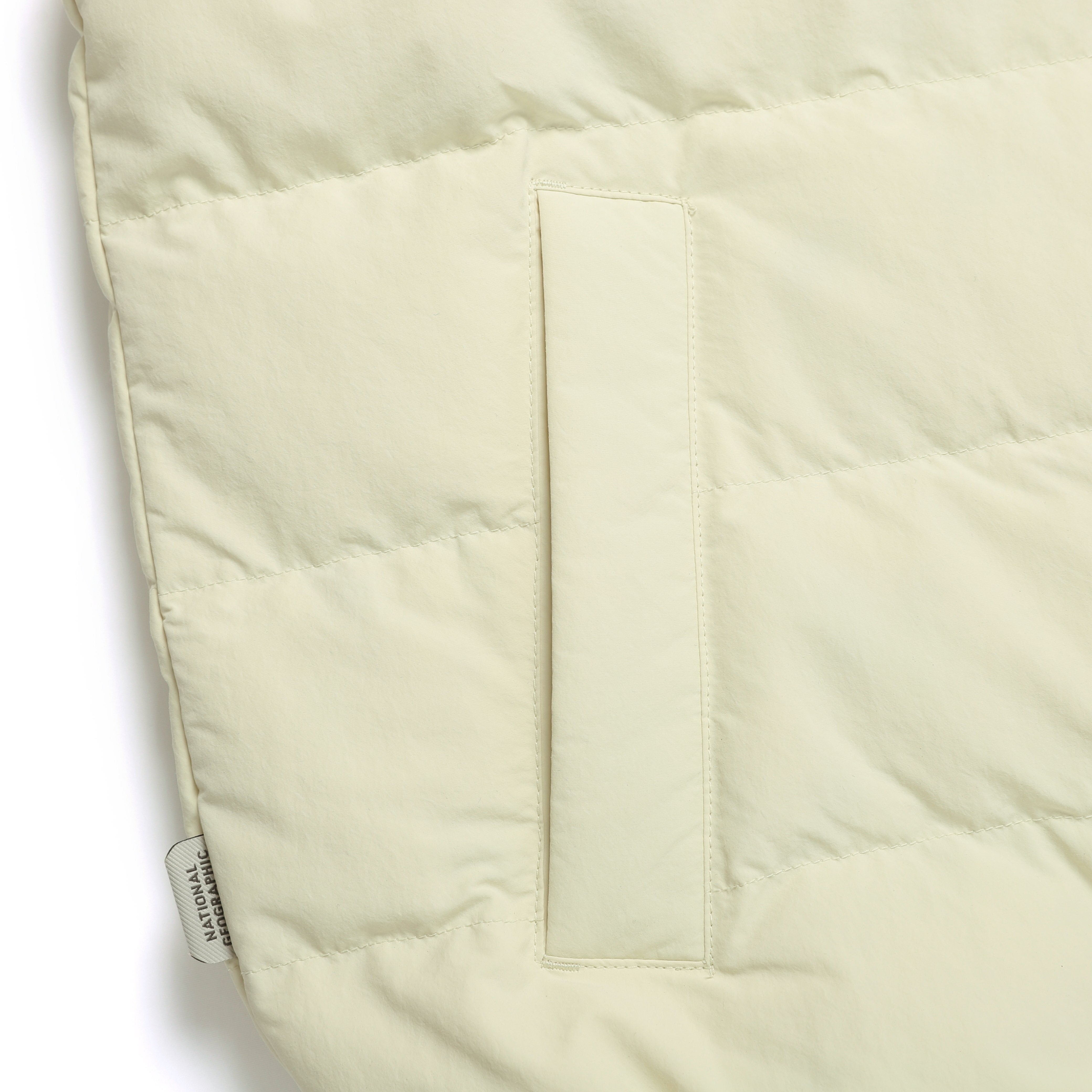 HERON U NECK LIGHTWEIGHT GOOSE DOWN VEST LIME