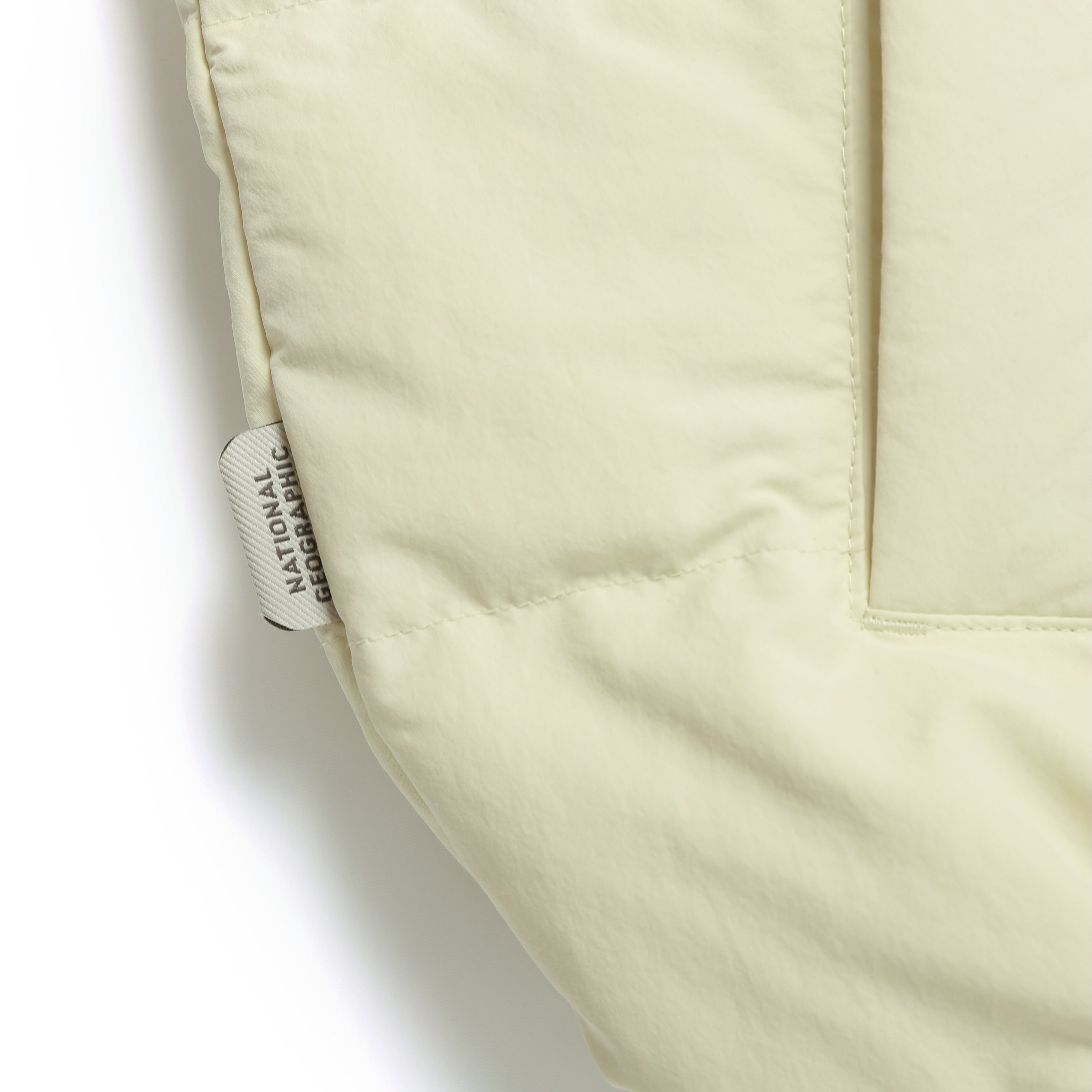 HERON U NECK LIGHTWEIGHT GOOSE DOWN VEST LIME