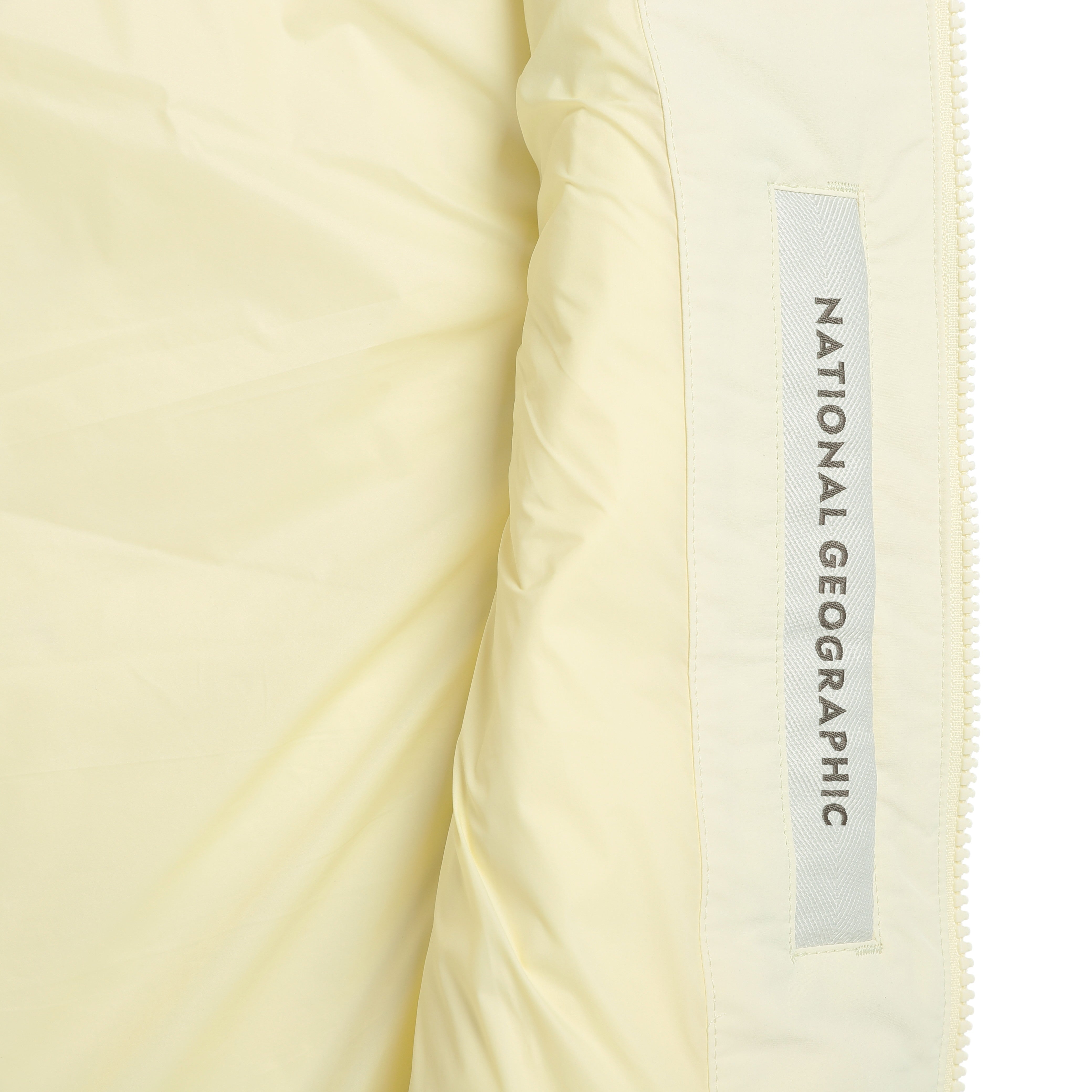 HERON U NECK LIGHTWEIGHT GOOSE DOWN VEST LIME