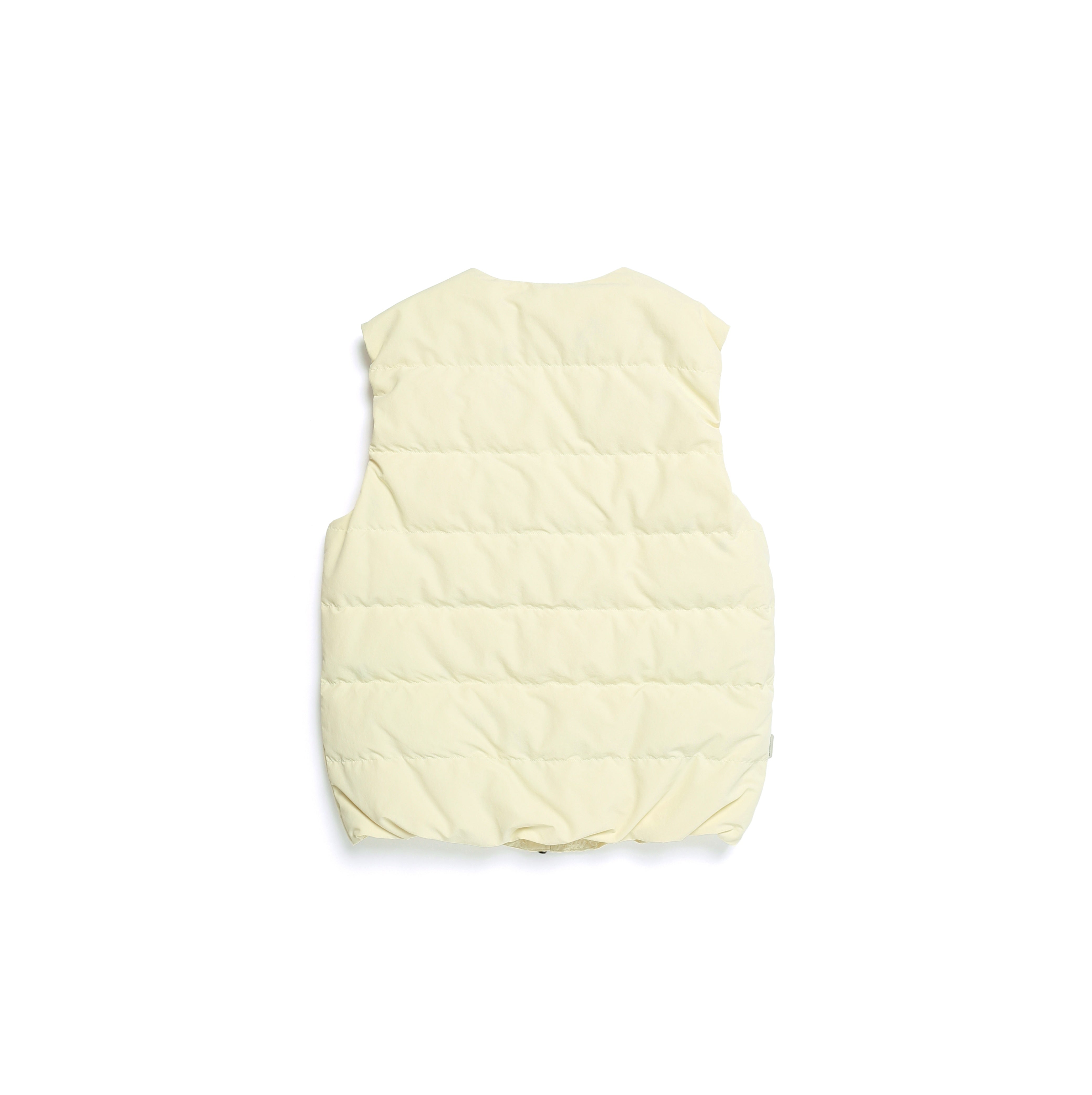 HERON U NECK LIGHTWEIGHT GOOSE DOWN VEST LIME