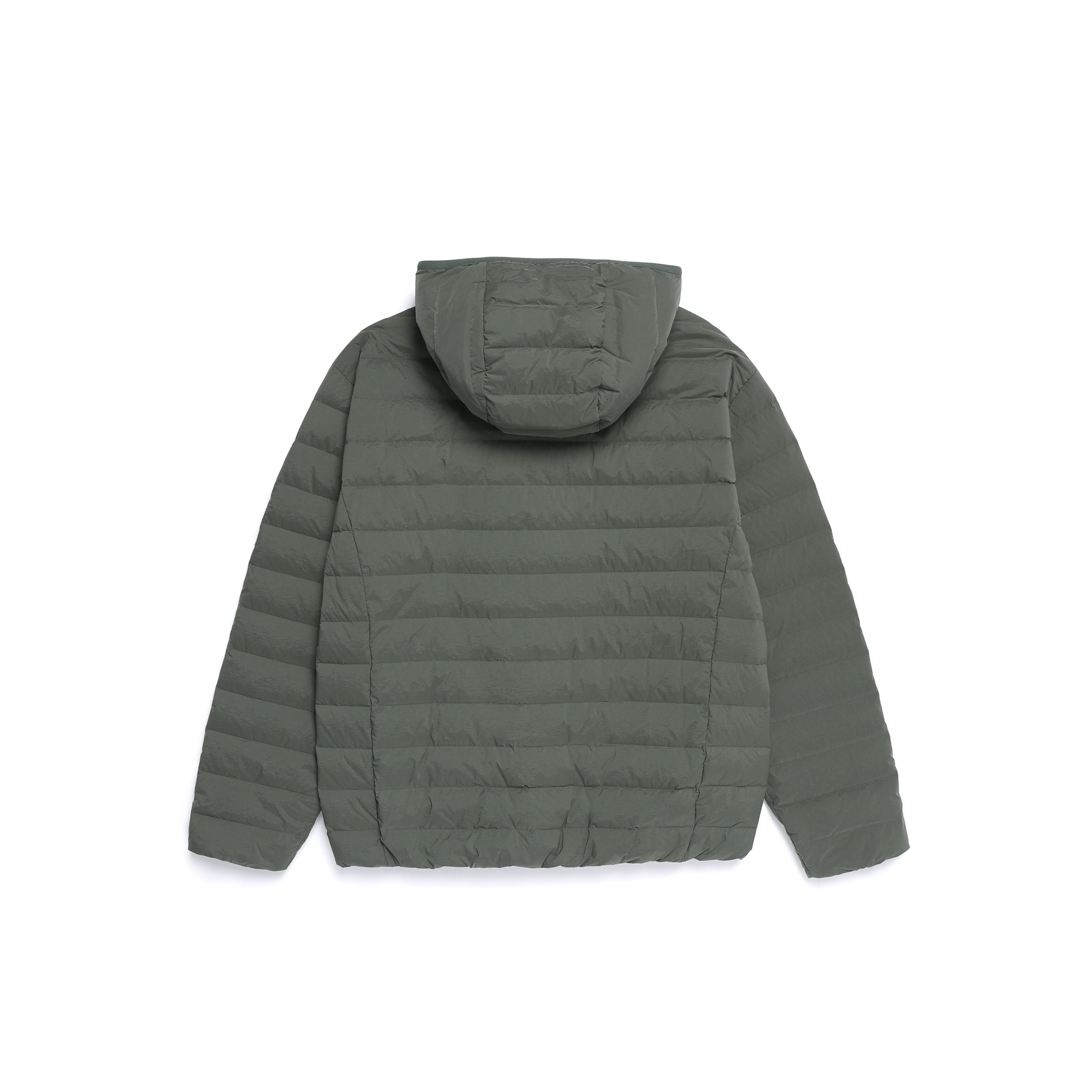 ATIK HOODED TUBE GOOSE DOWN JUMPER KHAKI