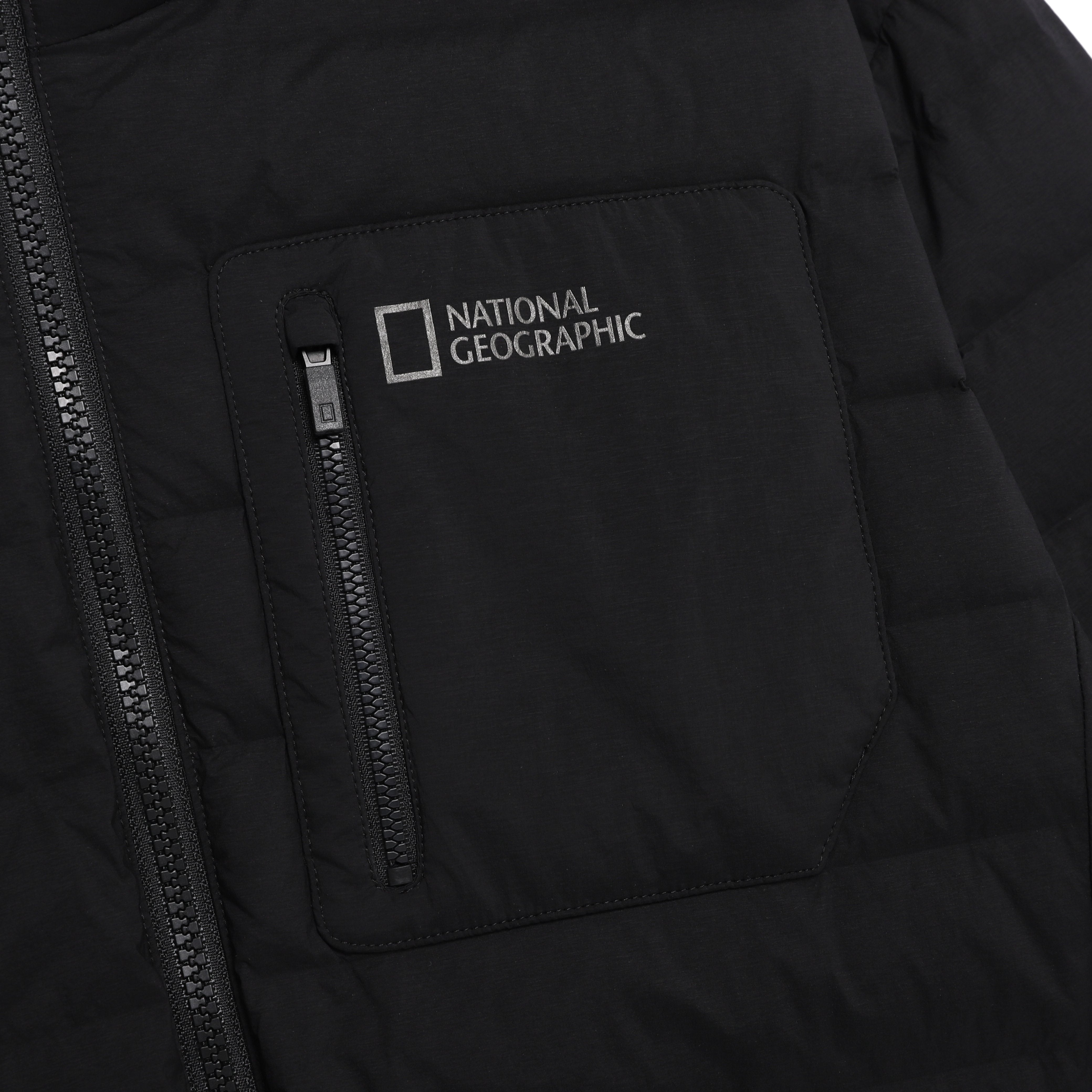 ATIK HOODED TUBE GOOSE DOWN JUMPER BLACK