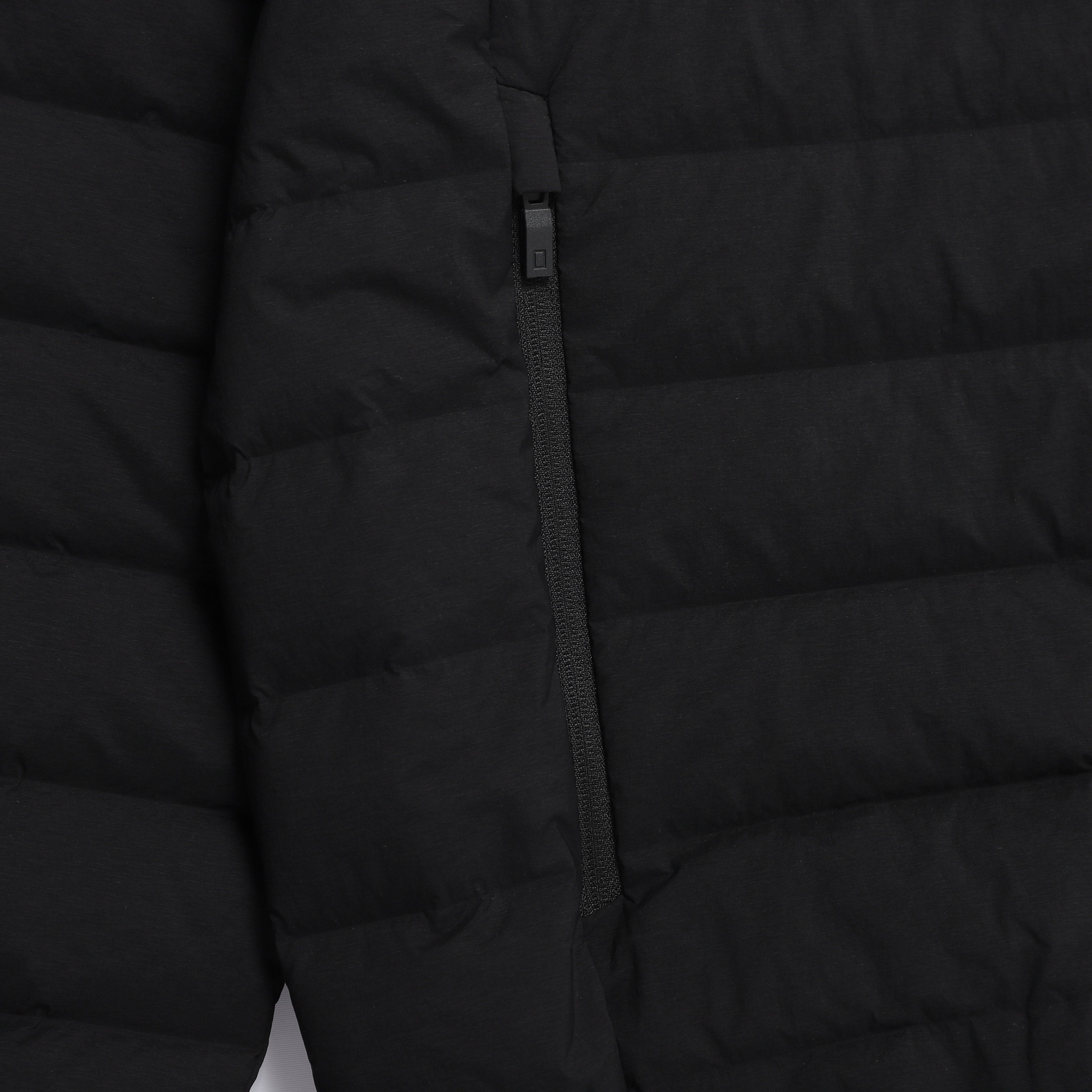 ATIK HOODED TUBE GOOSE DOWN JUMPER BLACK