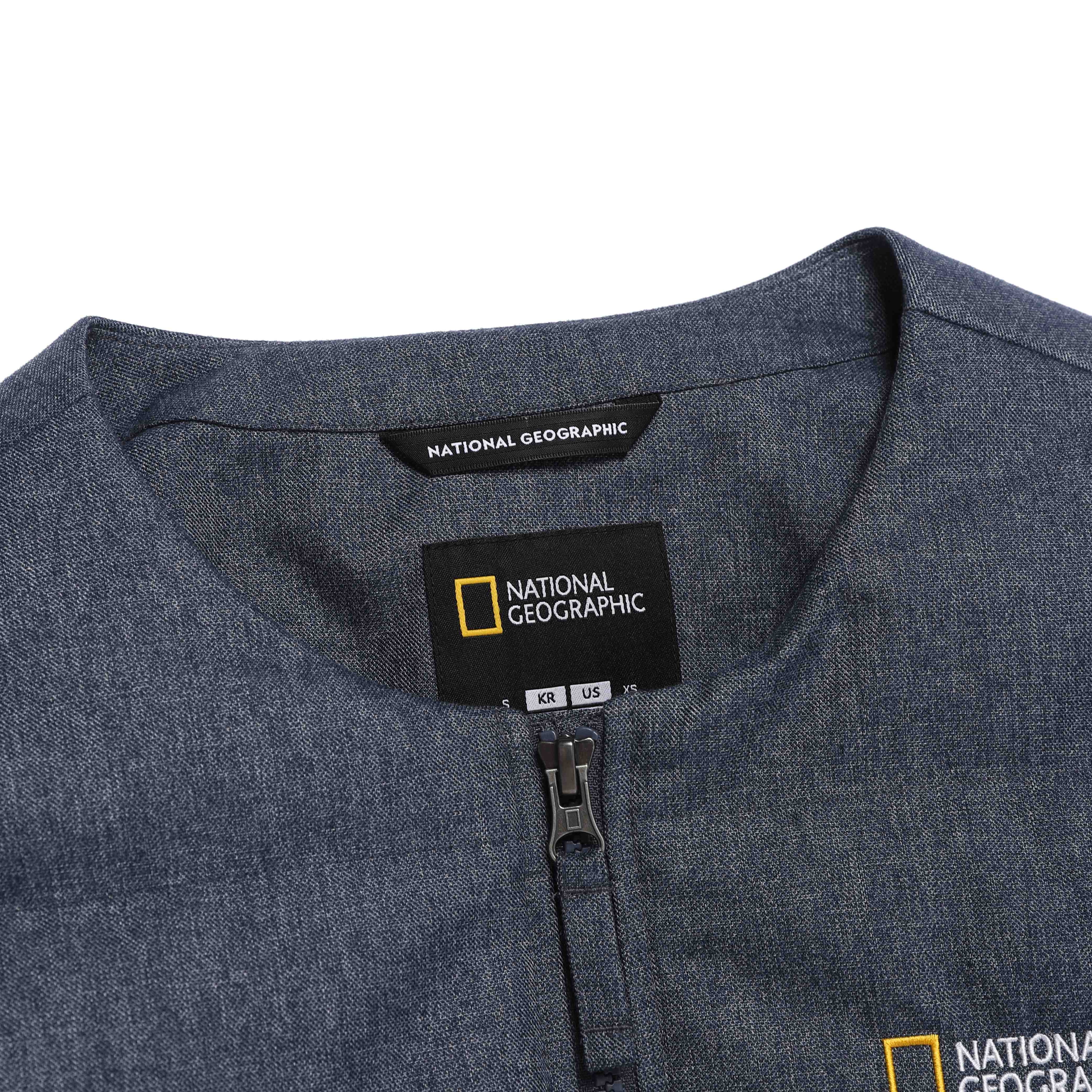 HERON U NECK QUILTING GOOSE DOWN JUMPER (DENIM) INDIGO