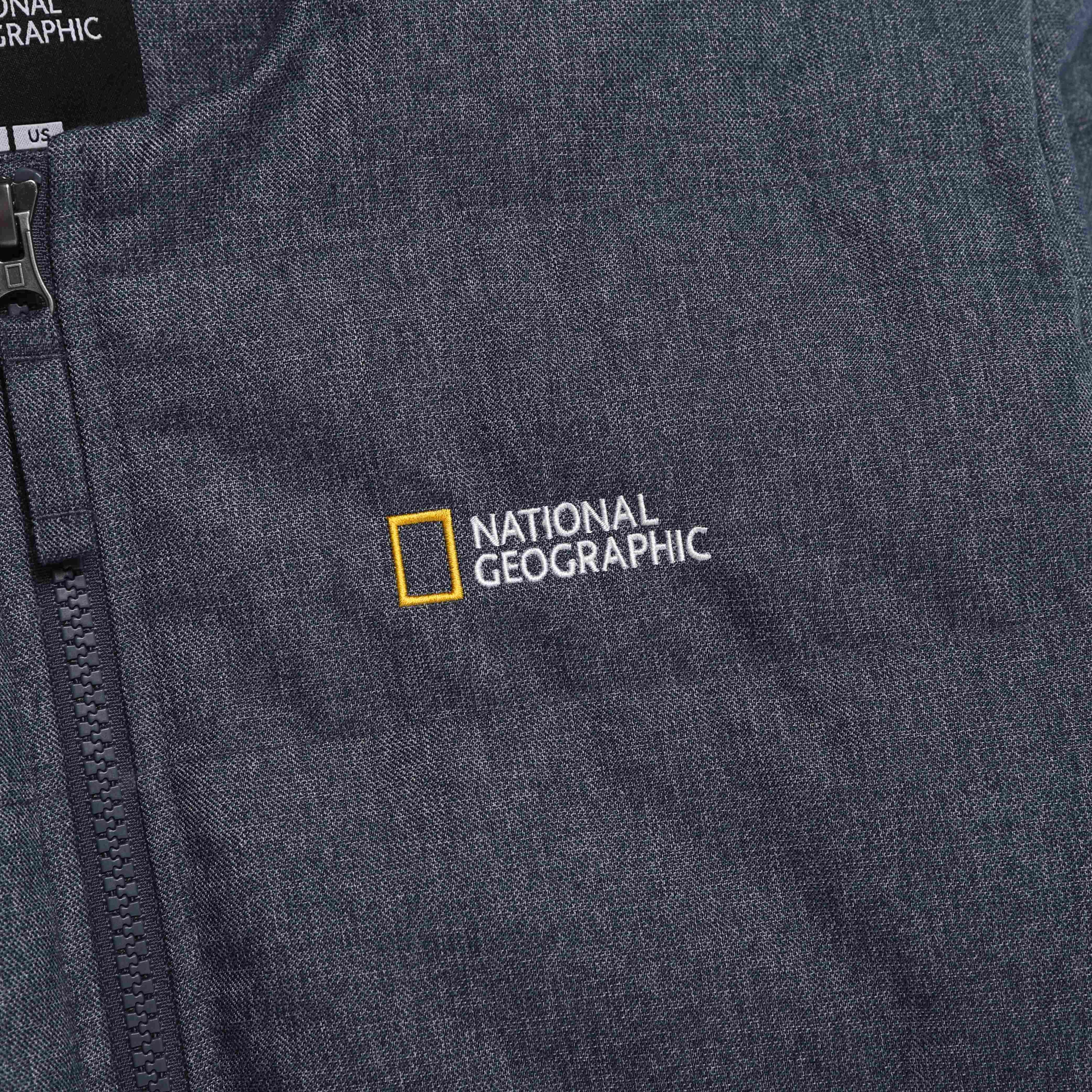 HERON U NECK QUILTING GOOSE DOWN JUMPER (DENIM) INDIGO