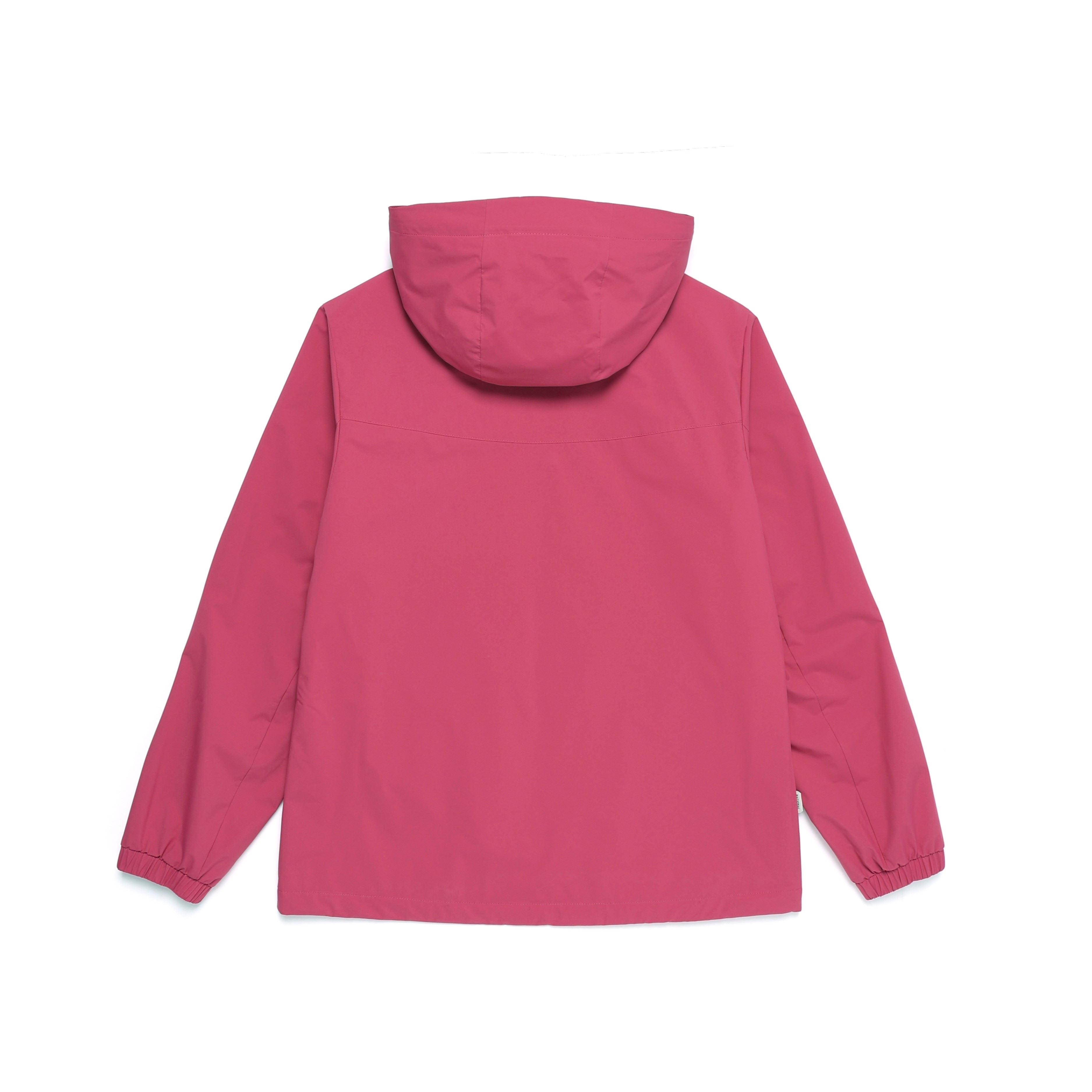 WOMEN PECCARY SOFT SHELL HOOD JUMPER CHERRY PINK