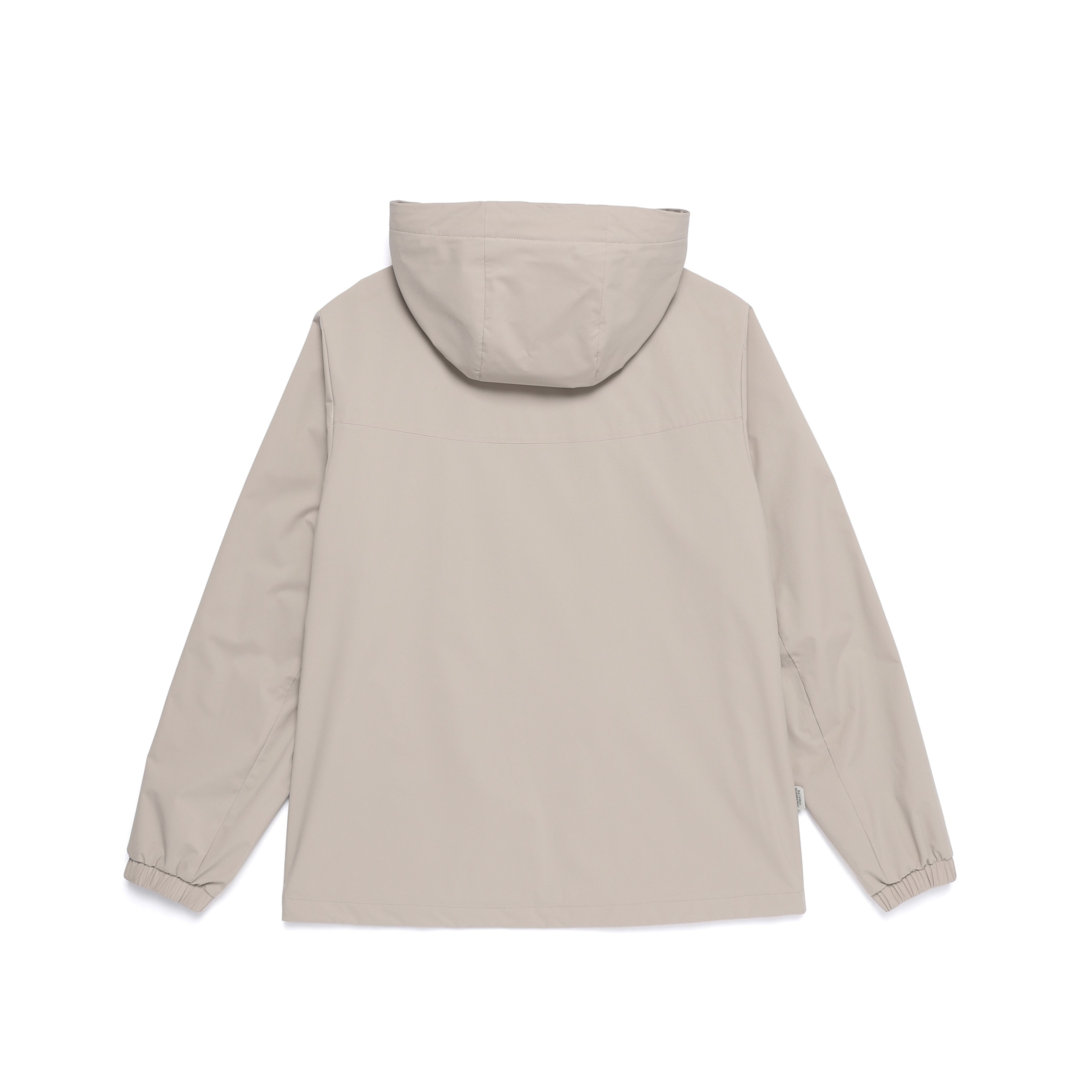 WOMEN PECCARY SOFT SHELL HOOD JUMPER MOURNING BEIGE