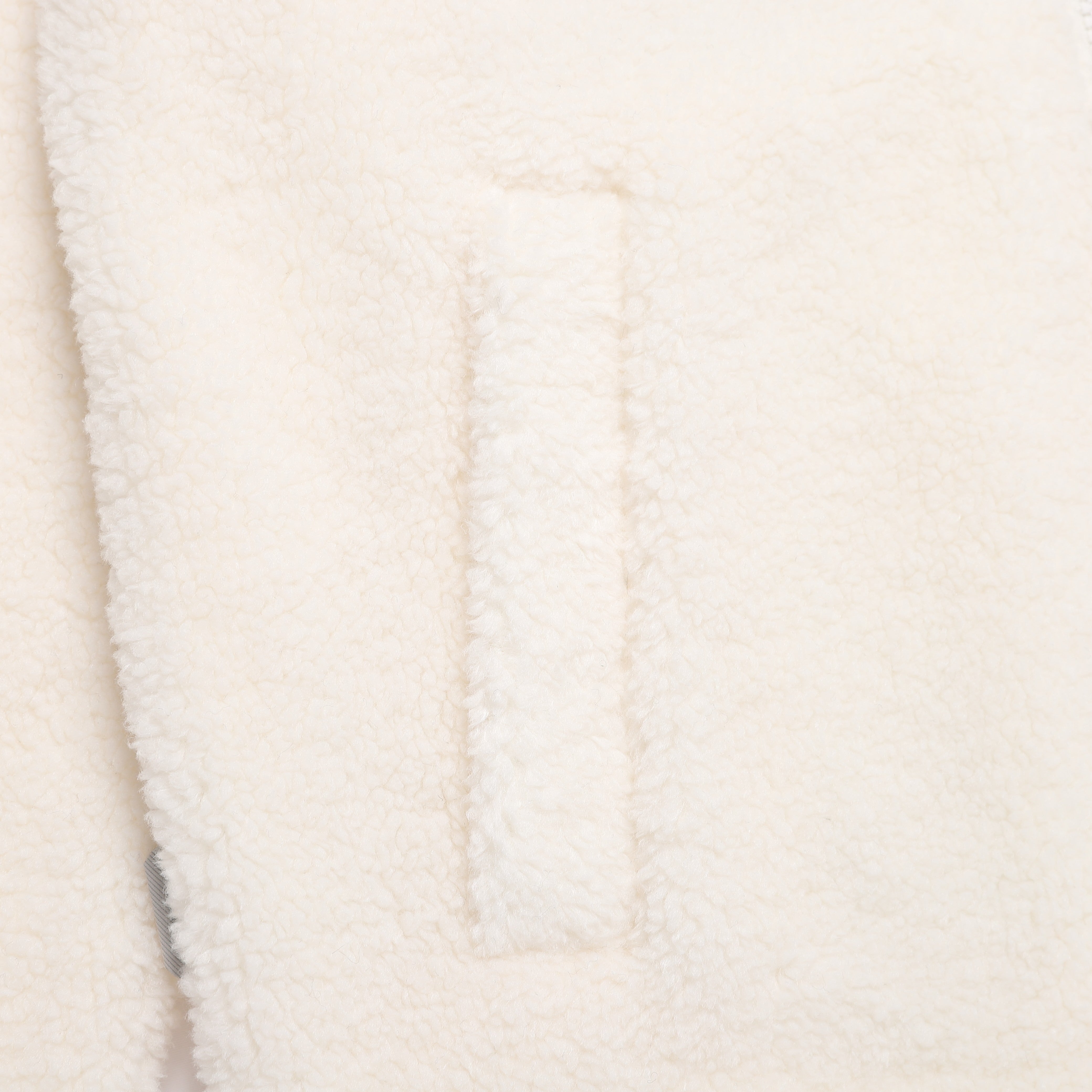 COTTONI FLEECE STANDNECK FLEECE JACKET O/WHITE