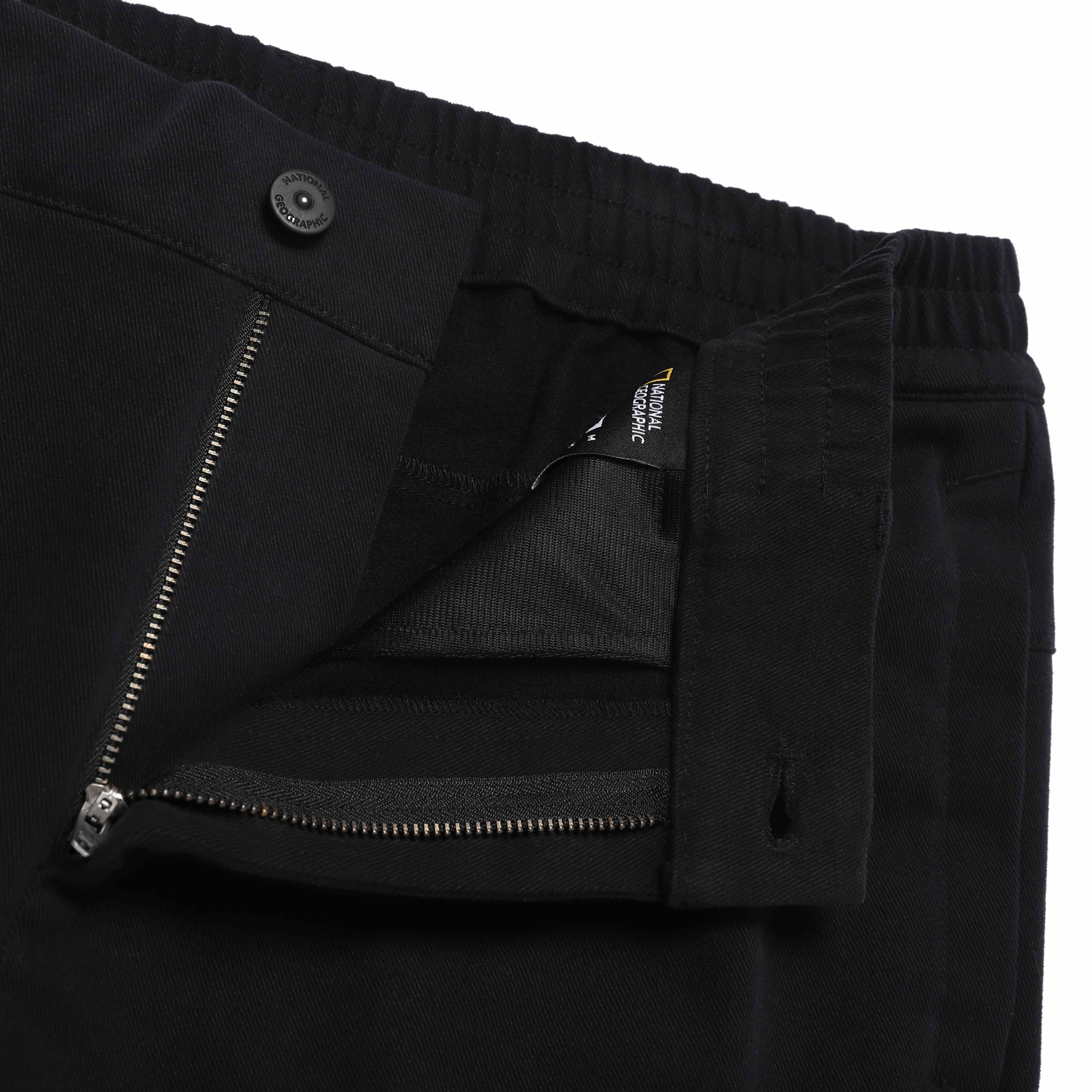TAMARIN CARGO STANDARD JOGGER PANTS BLACK