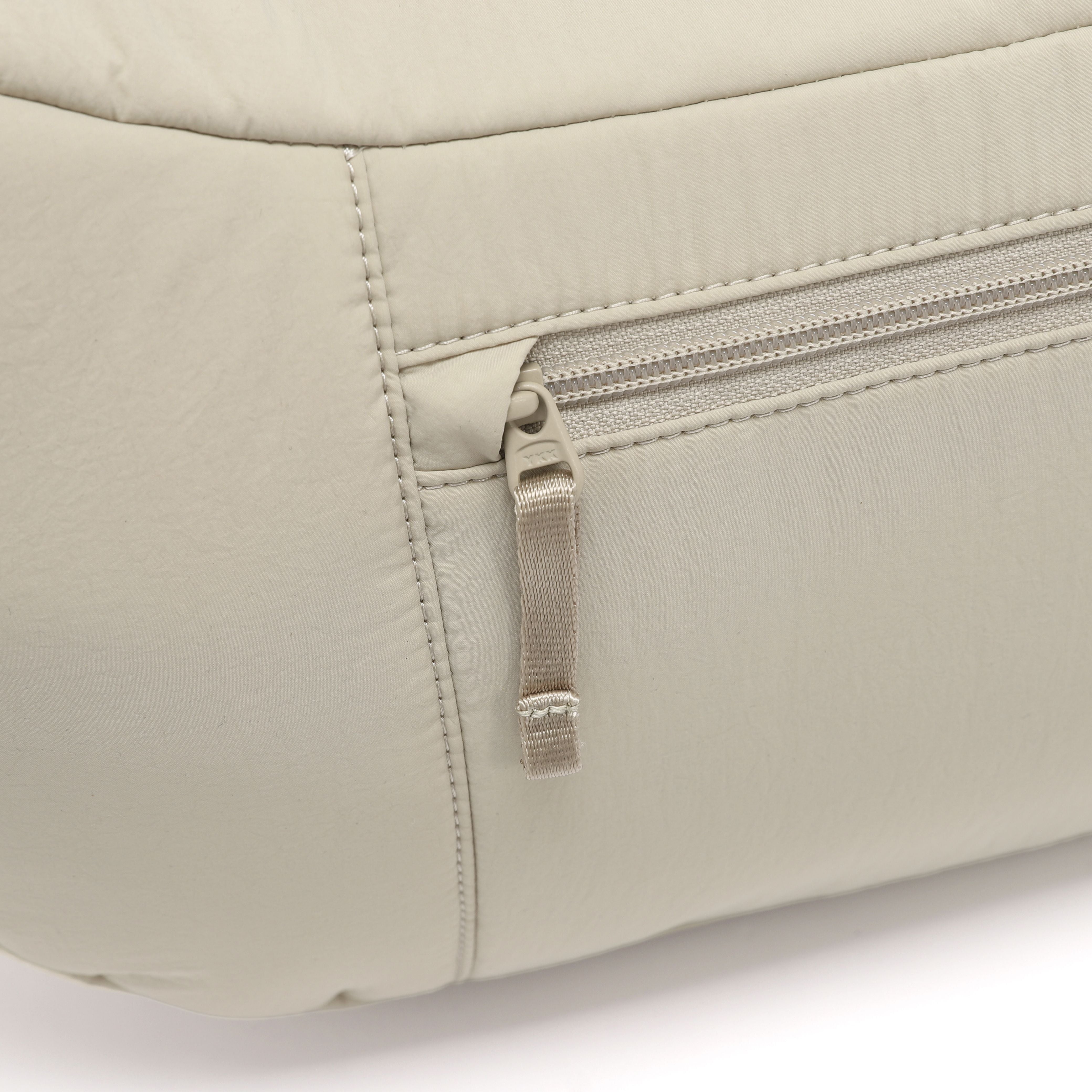 PADDED SLING CROSS BAG L BEIGE