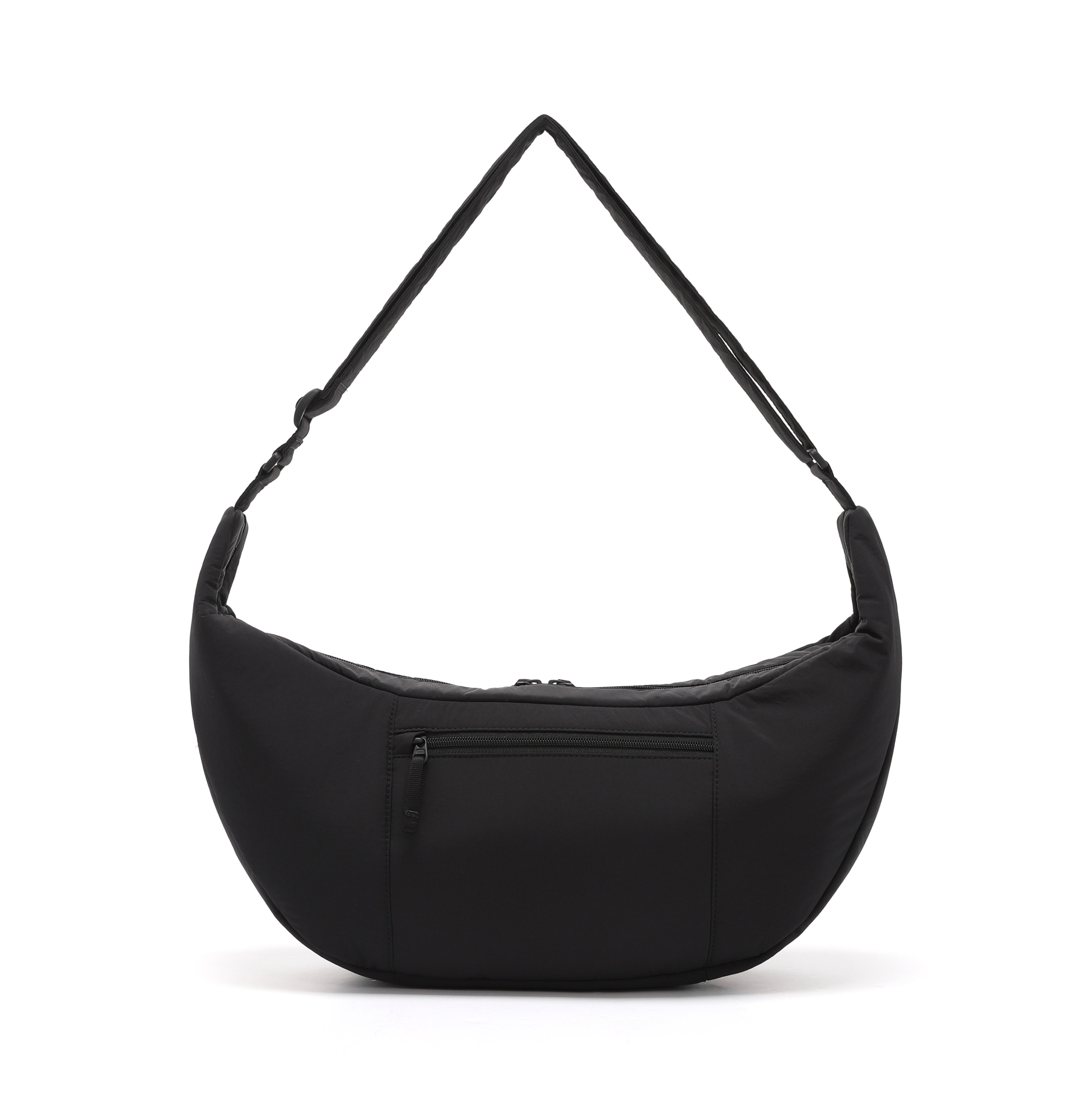 PADDED SLING CROSS BAG L BLACK