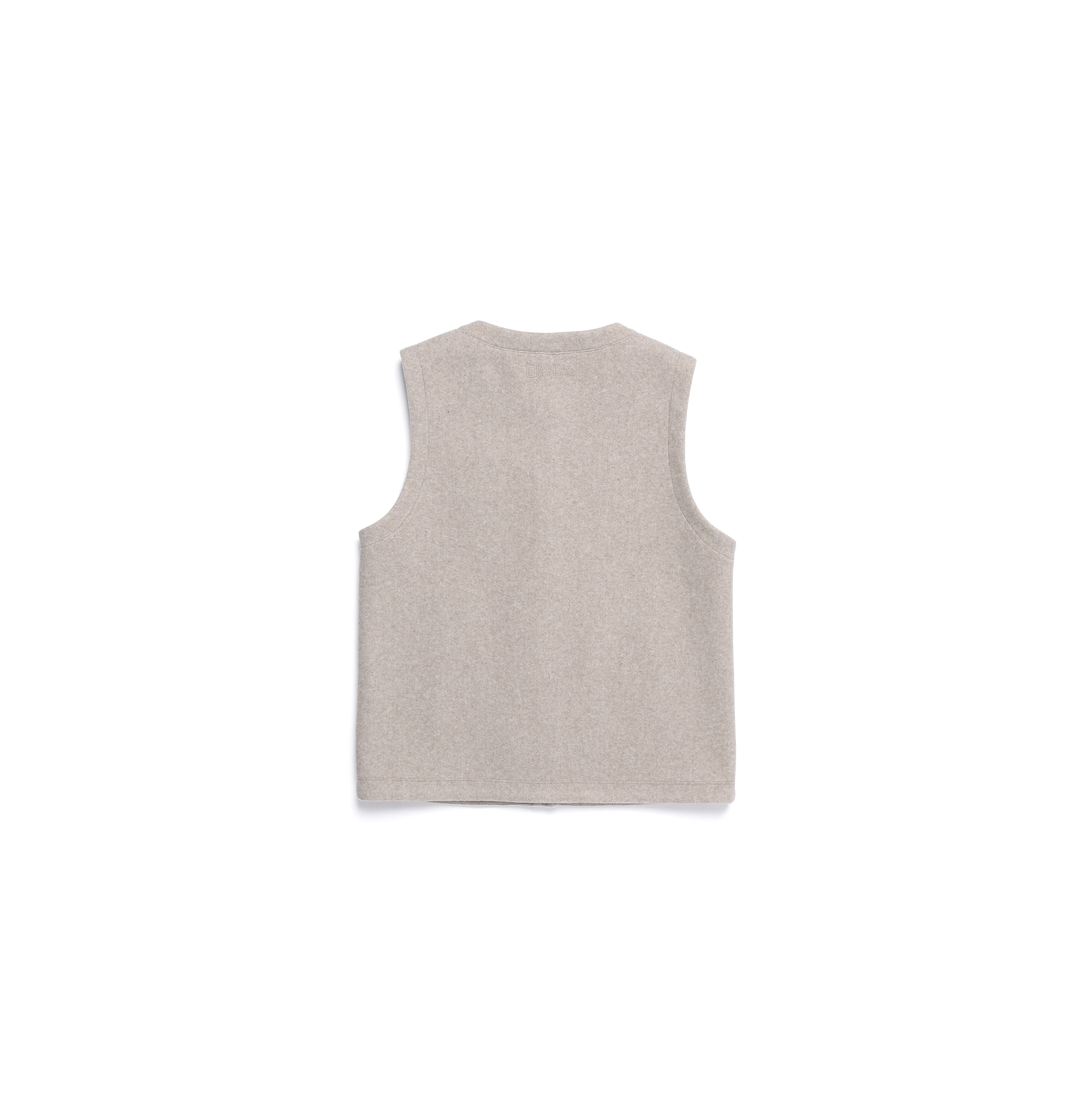WOMEN GLIESE ROUND KECK VEST OAK BEIGE