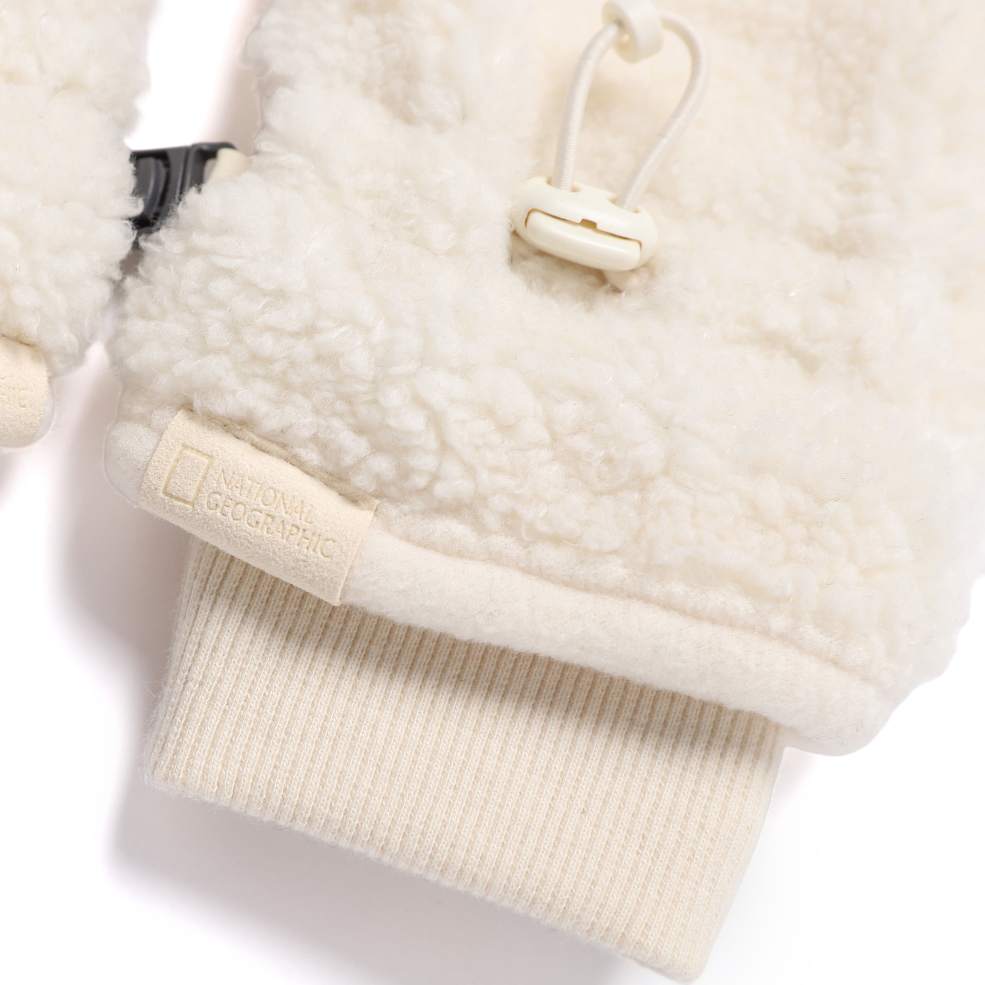 DUMBLE MITTEN GLOVES IVORY