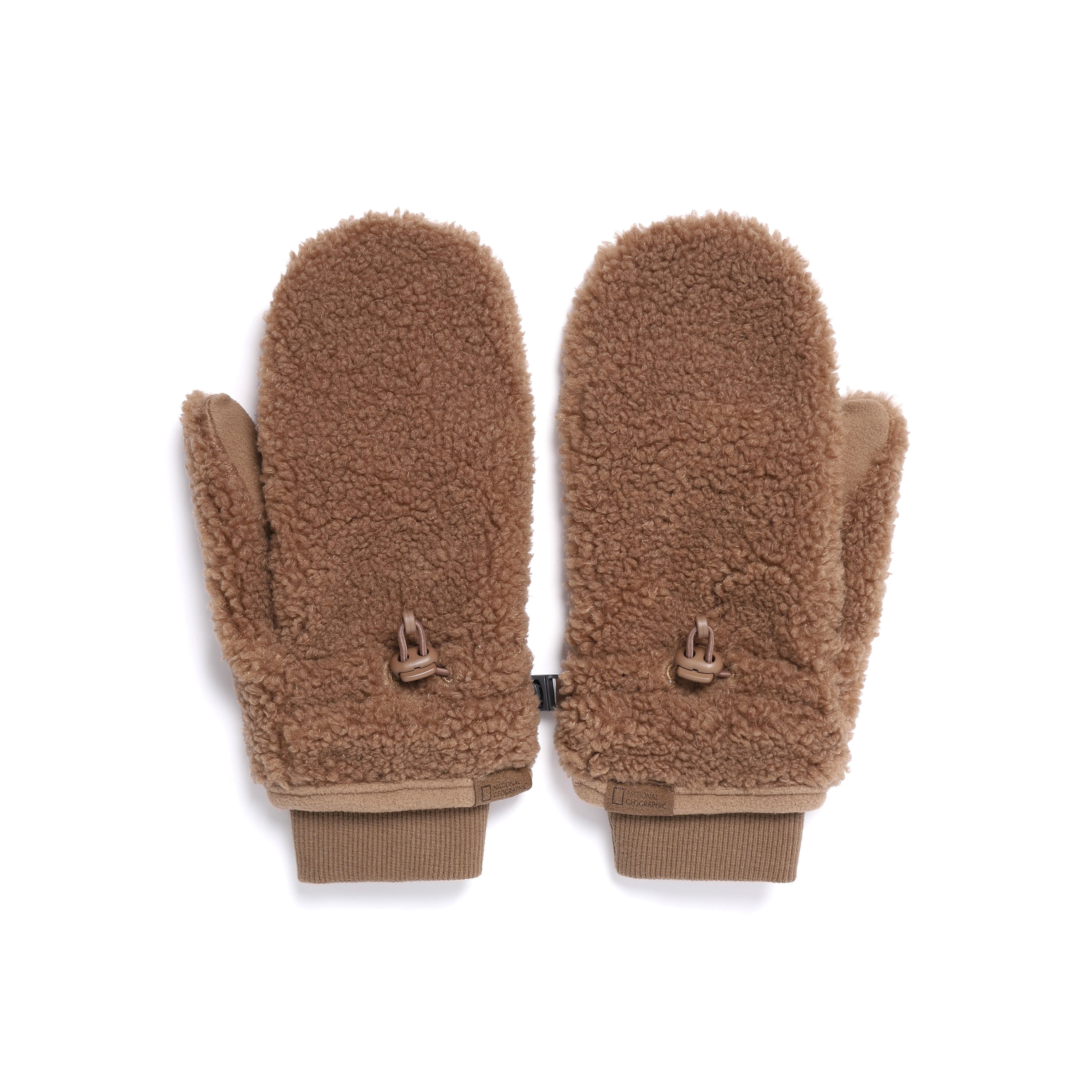 DUMBLE MITTEN GLOVES BROWN