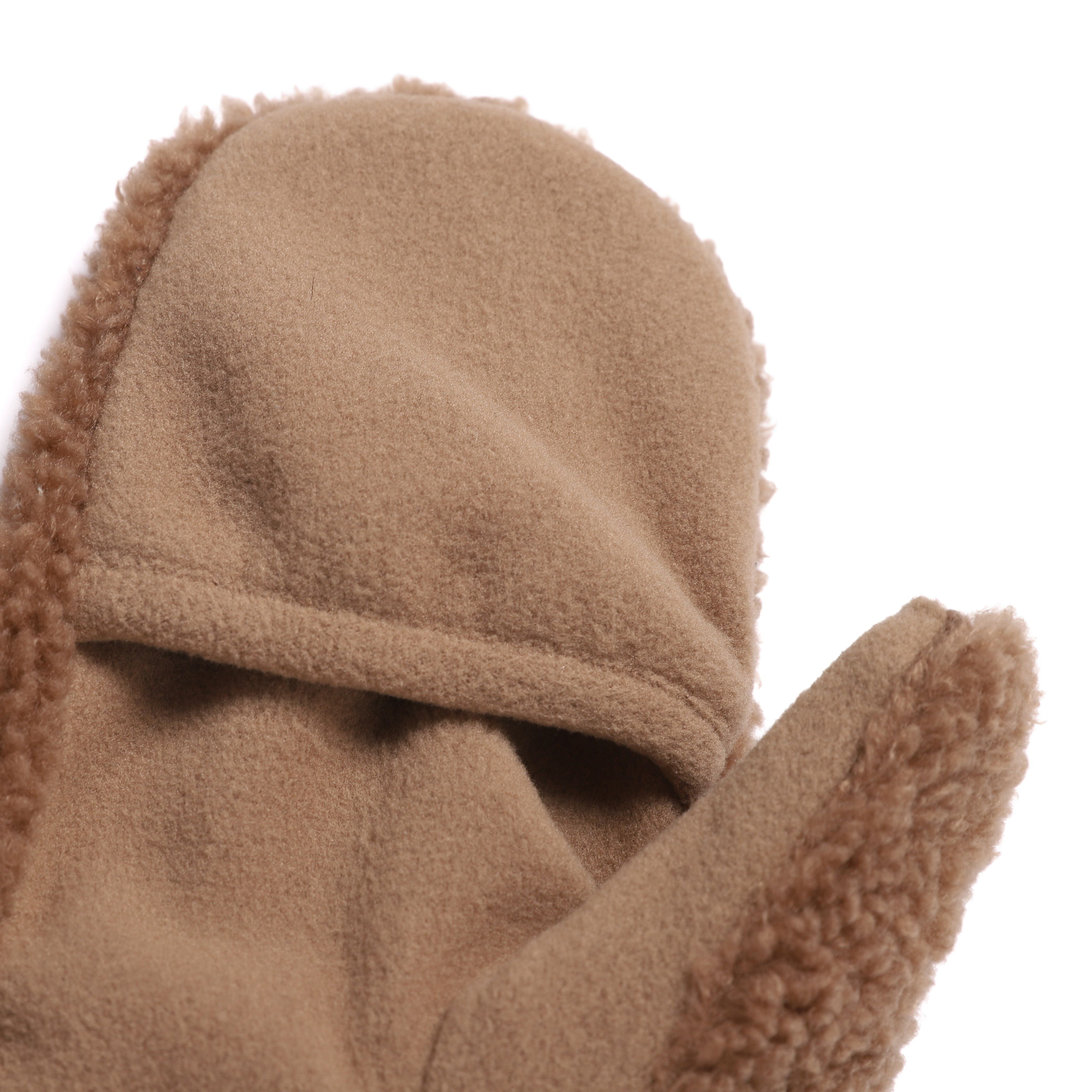 DUMBLE MITTEN GLOVES BROWN