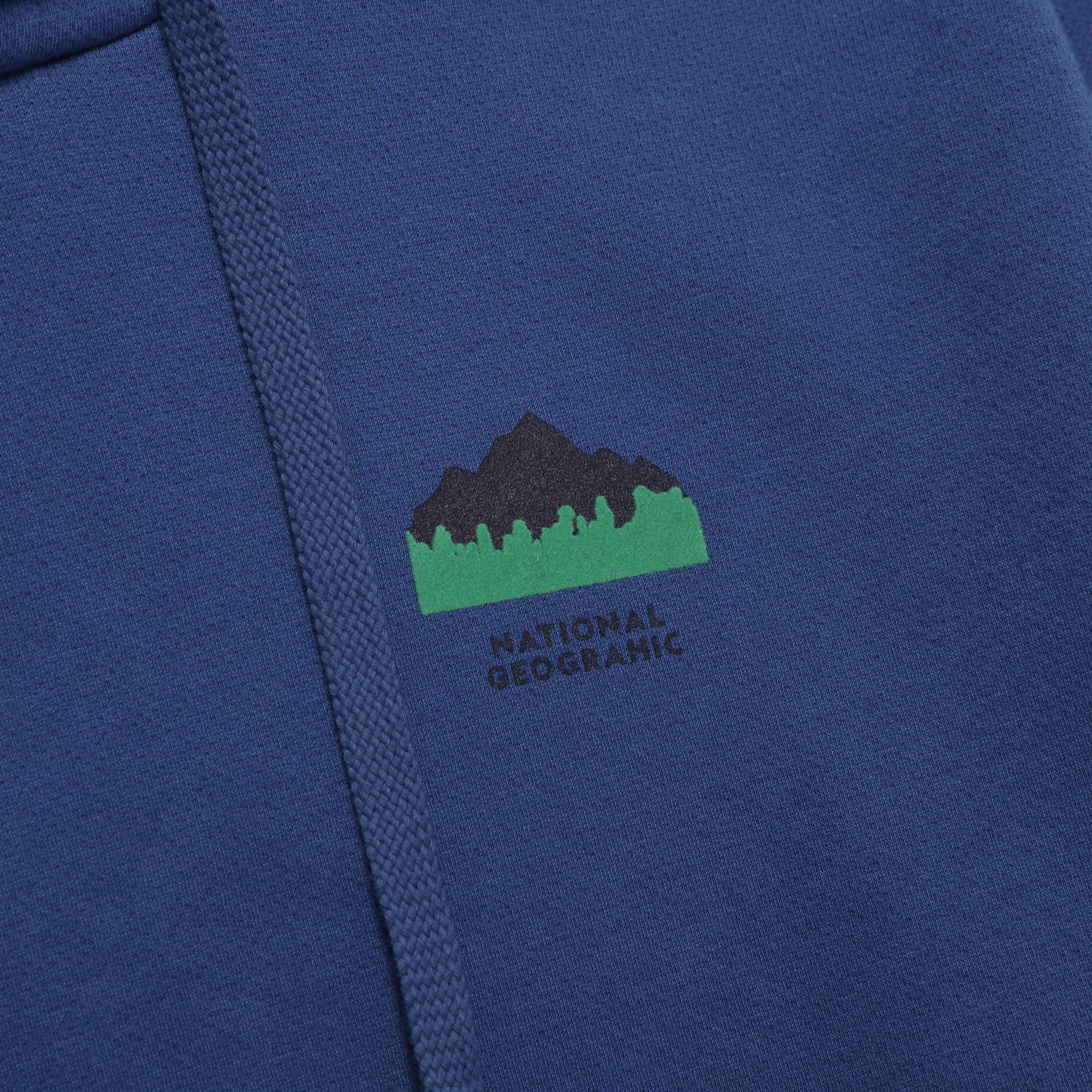 CONCEPT GRAPHIC HOODIE DARK BLUE