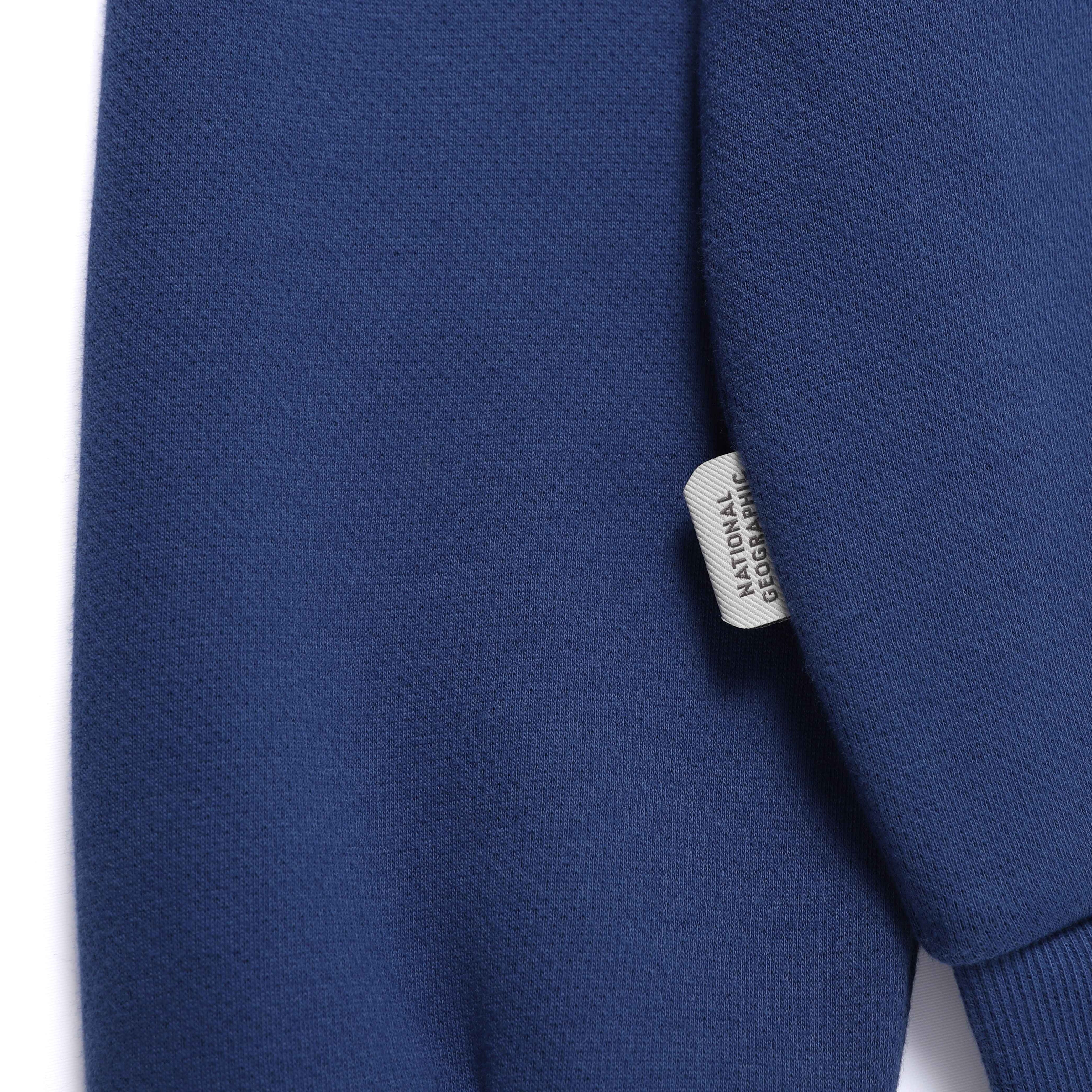 CONCEPT GRAPHIC HOODIE DARK BLUE